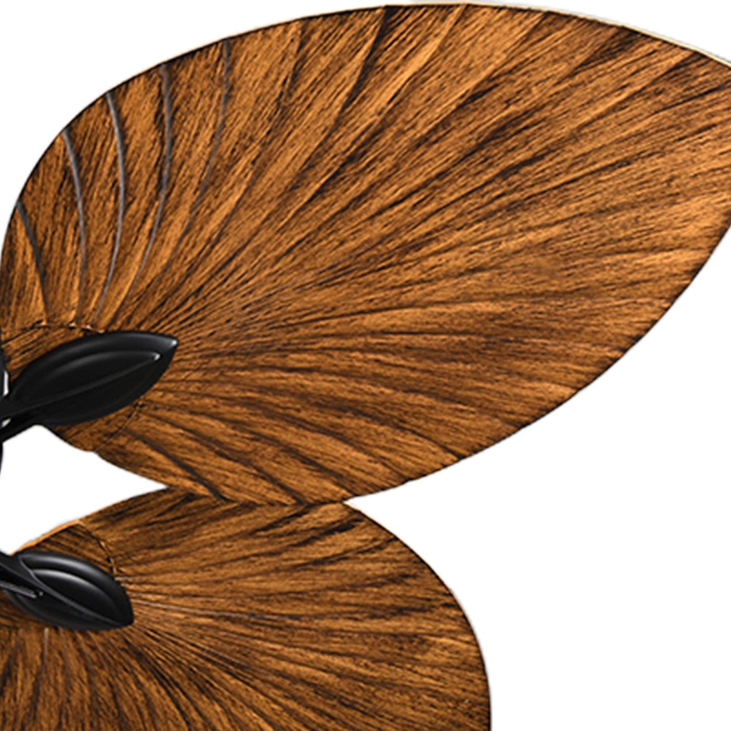 Moasis 52 Palm Leaf Ceiling Fan with Light Tropical Style with Remote