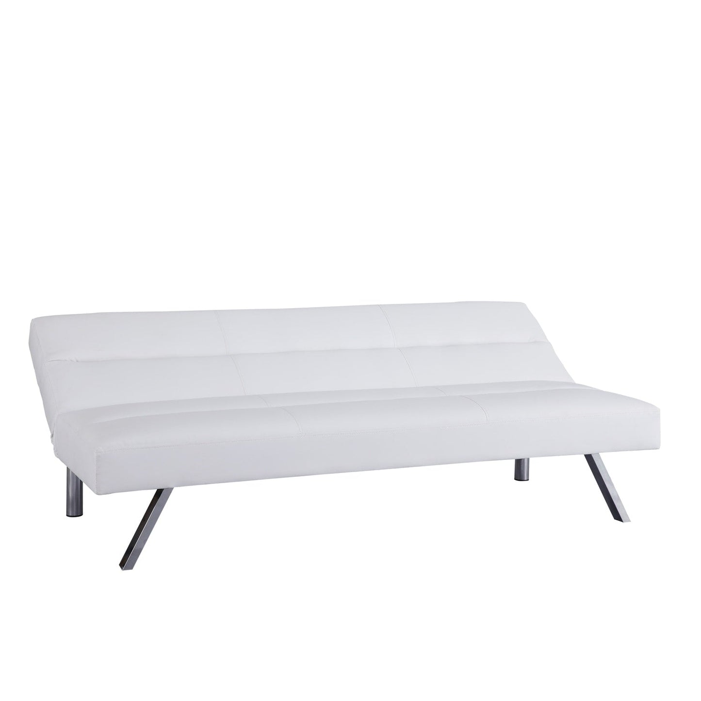 Canapé-lit futon moderne, canapé-lit futon convertible, canapé-lit en lin à dossier divisé pour salon