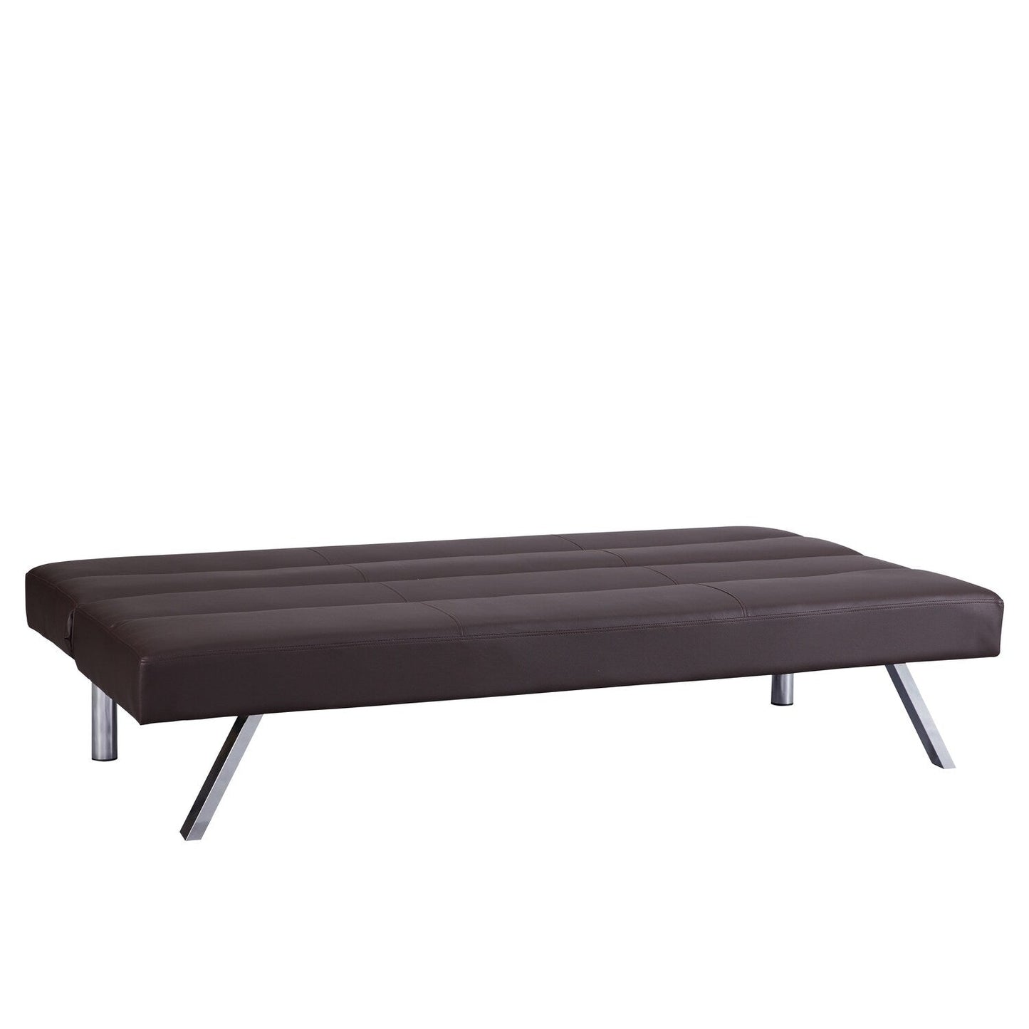 Canapé-lit futon moderne, canapé-lit futon convertible, canapé-lit en lin à dossier divisé pour salon