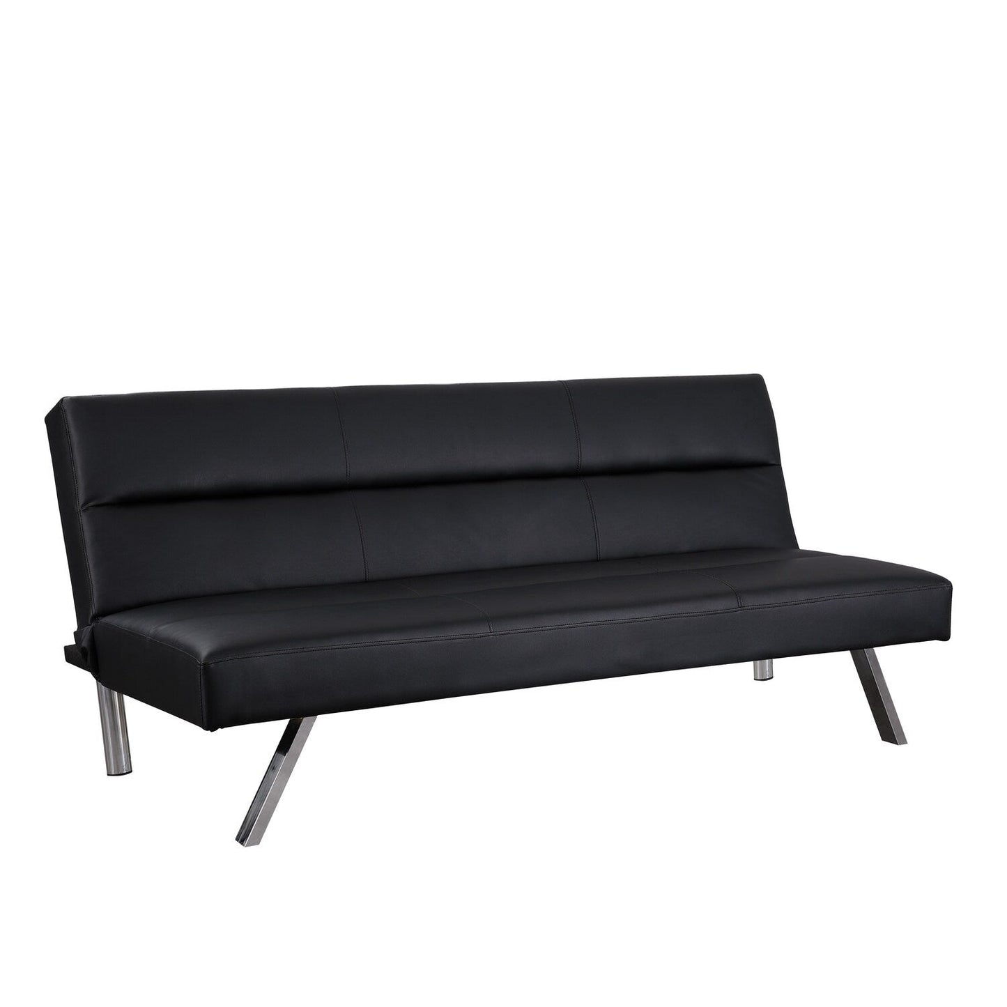 Canapé-lit futon moderne, canapé-lit futon convertible, canapé-lit en lin à dossier divisé pour salon