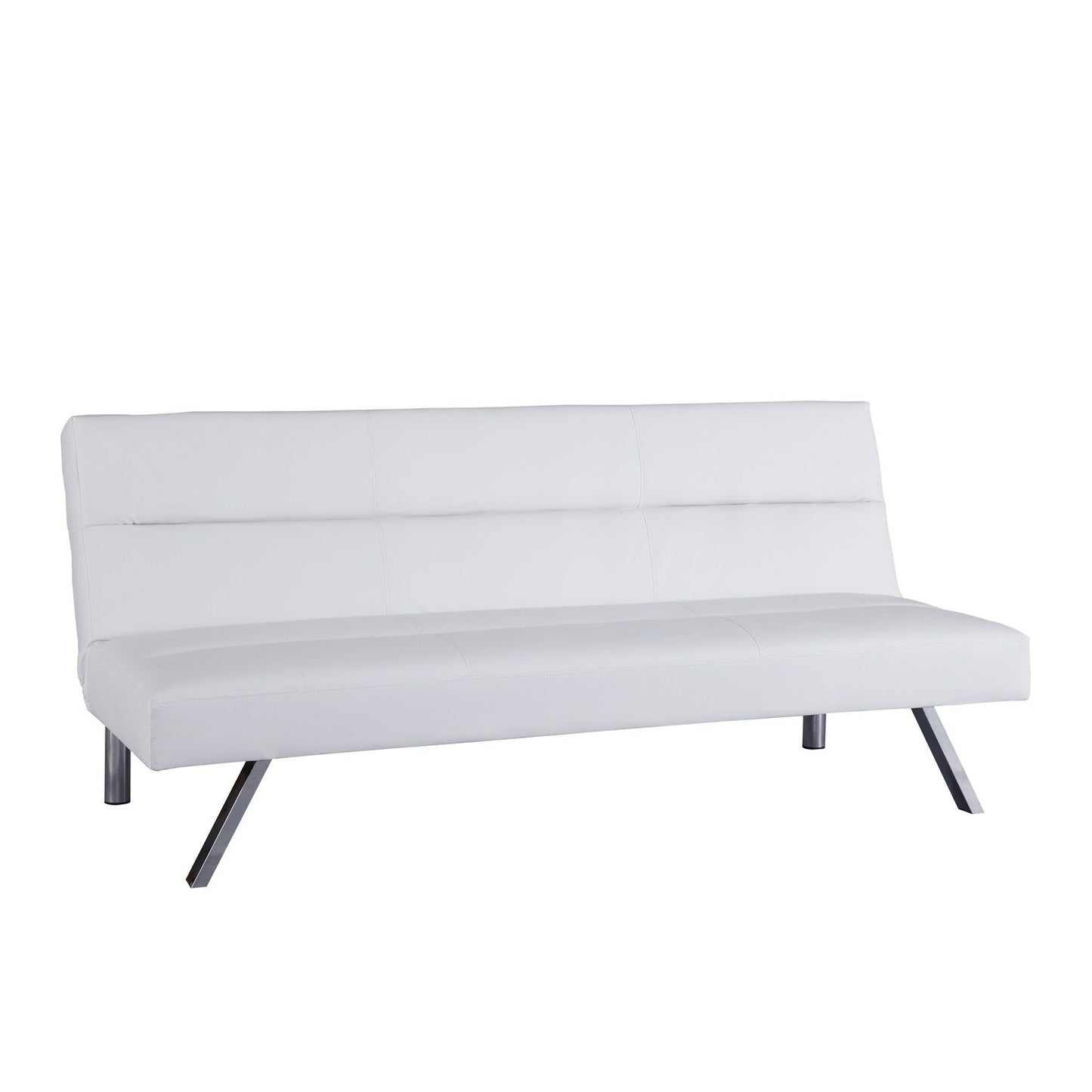 Canapé-lit futon moderne, canapé-lit futon convertible, canapé-lit en lin à dossier divisé pour salon