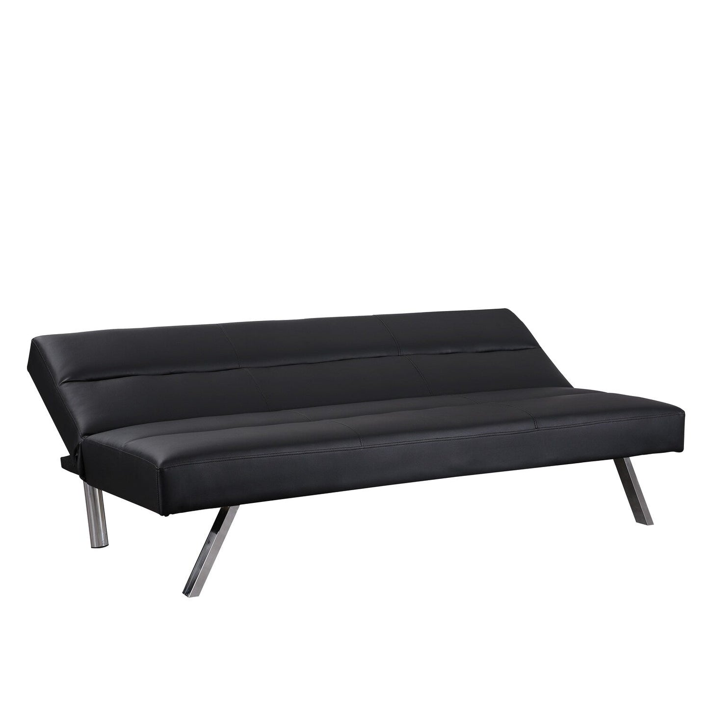 Canapé-lit futon moderne, canapé-lit futon convertible, canapé-lit en lin à dossier divisé pour salon