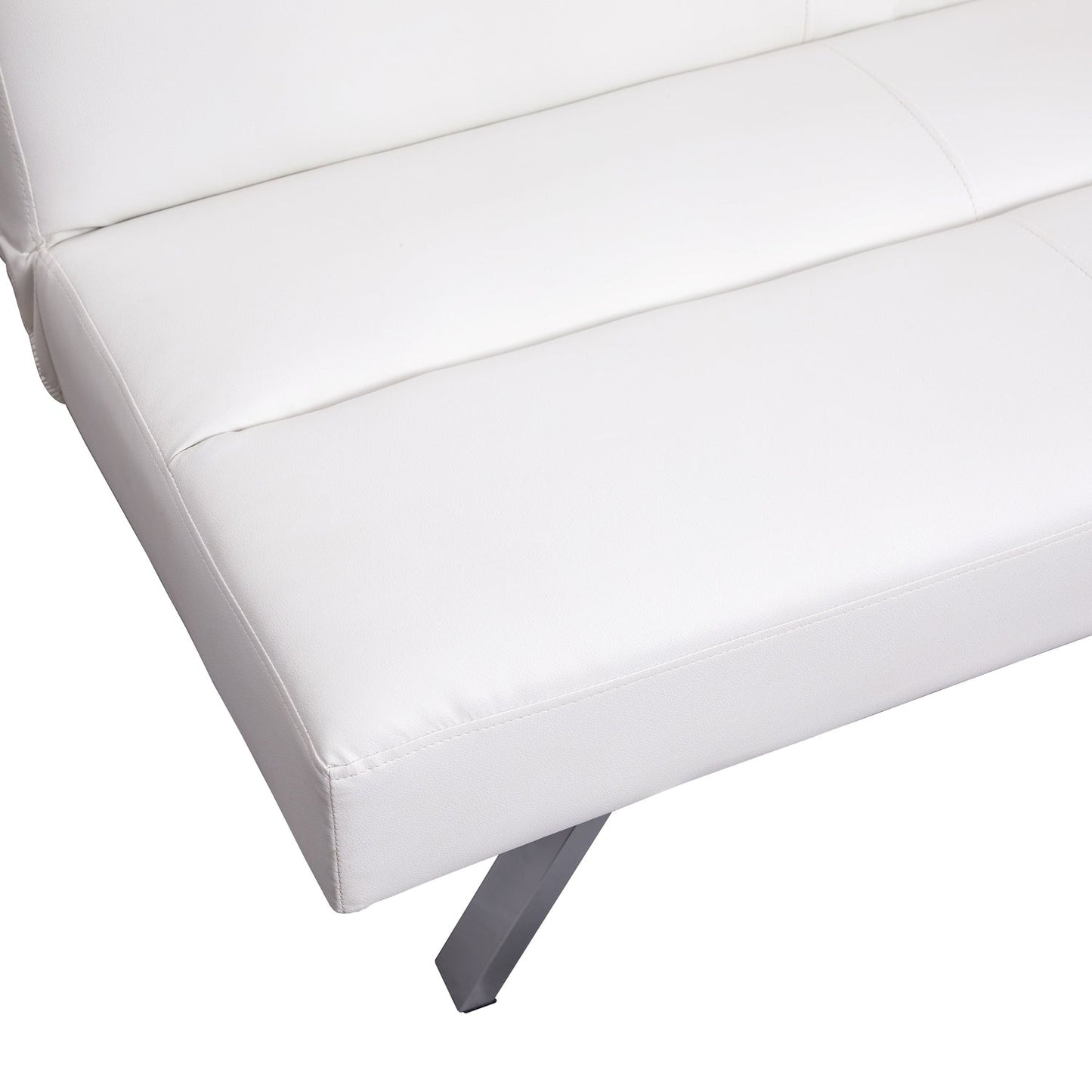 Canapé-lit futon moderne, canapé-lit futon convertible, canapé-lit en lin à dossier divisé pour salon