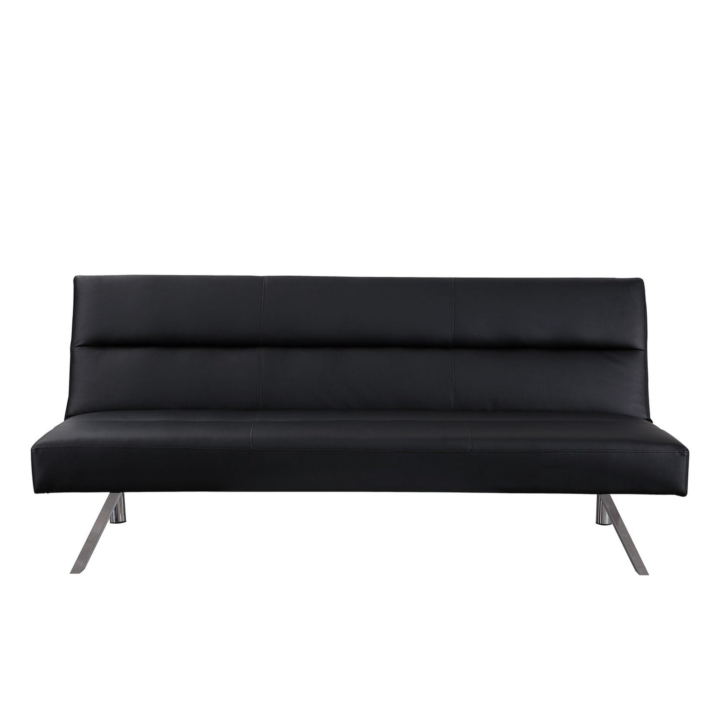 Canapé-lit futon moderne, canapé-lit futon convertible, canapé-lit en lin à dossier divisé pour salon