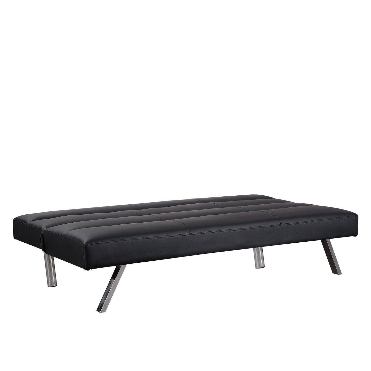 Canapé-lit futon moderne, canapé-lit futon convertible, canapé-lit en lin à dossier divisé pour salon
