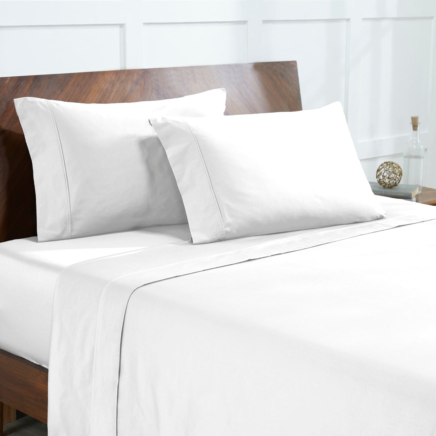Modern Threads 400 Thread Count 100 Percent Egyptian Cotton 4-Piece Sheet Set