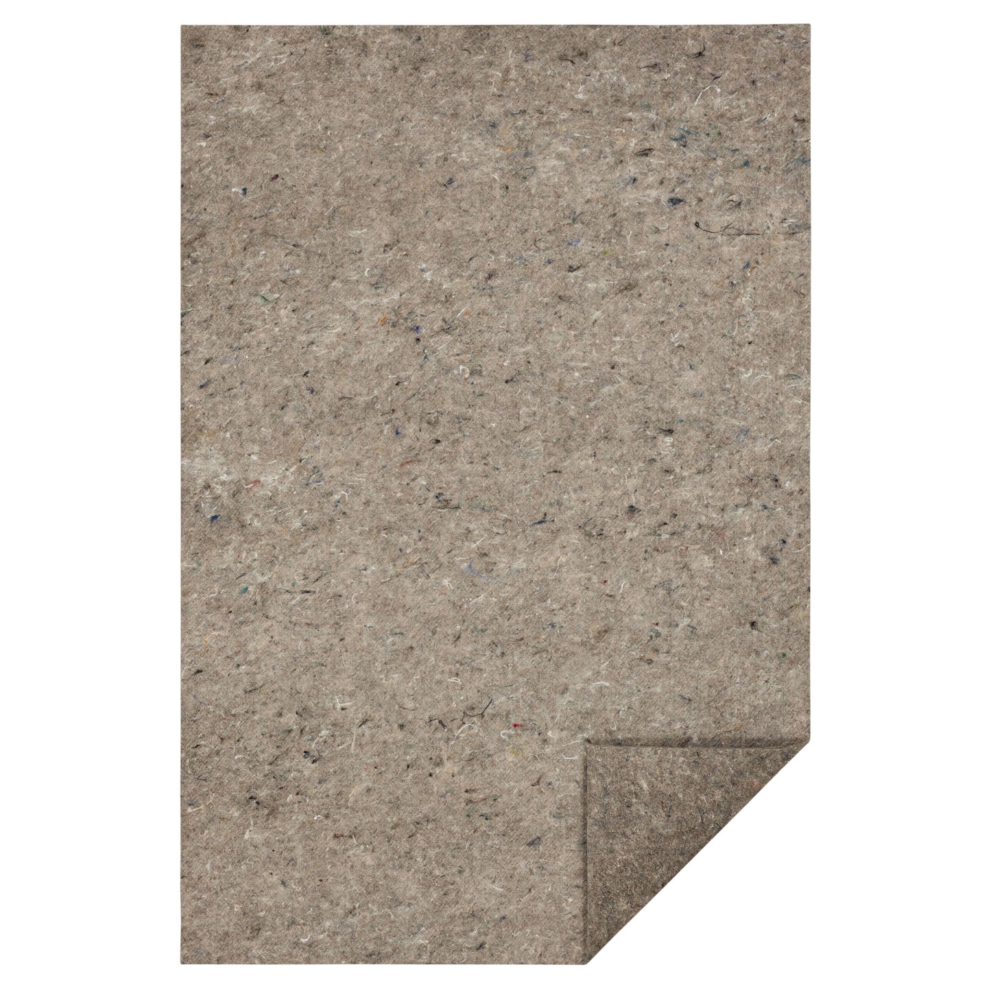 Mohawk Home Felt Rug Pad 3/8 Inch Thick Plush Comfort Cushion - Grey
