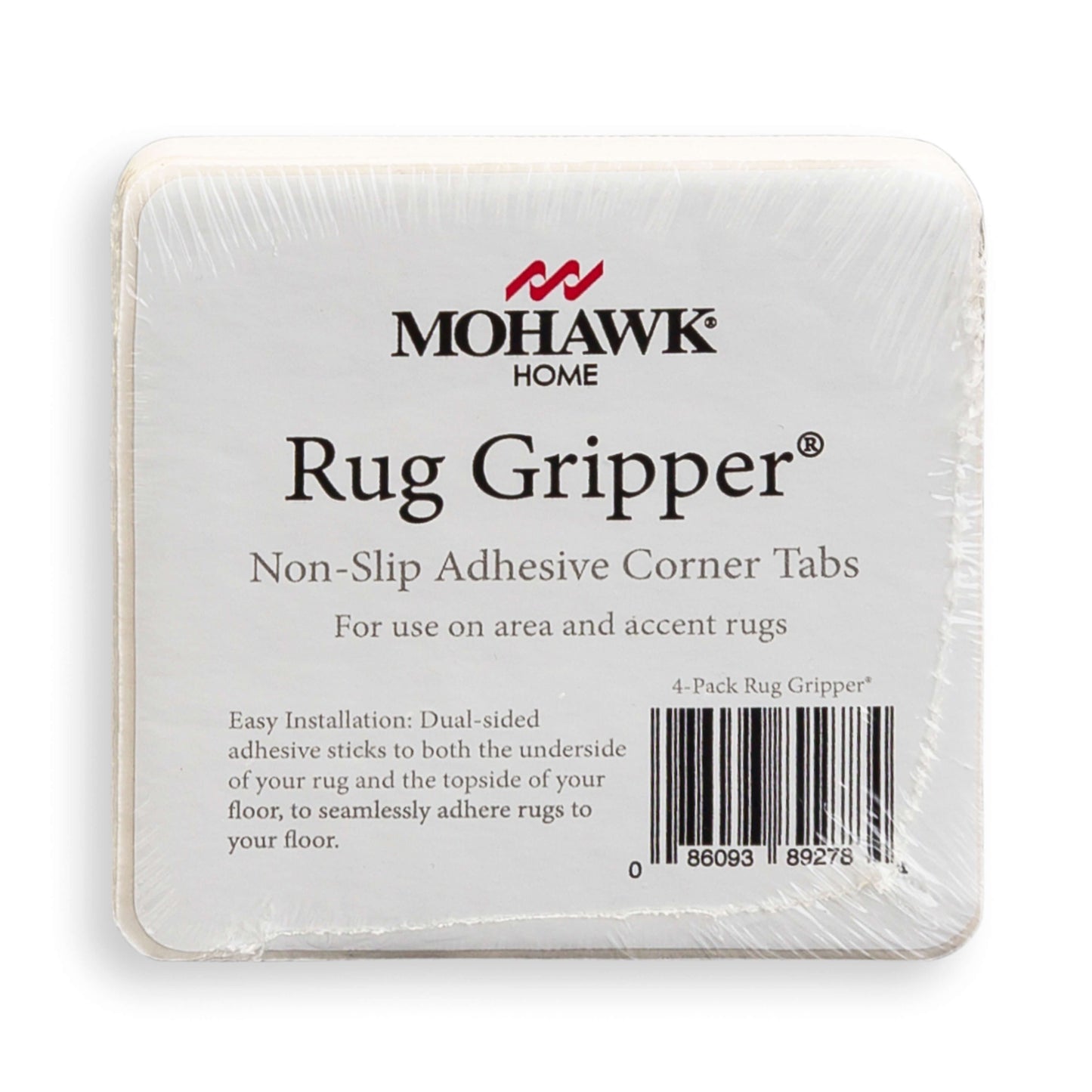 Mohawk Home Gripper Tab Pack for Area Rugs - White