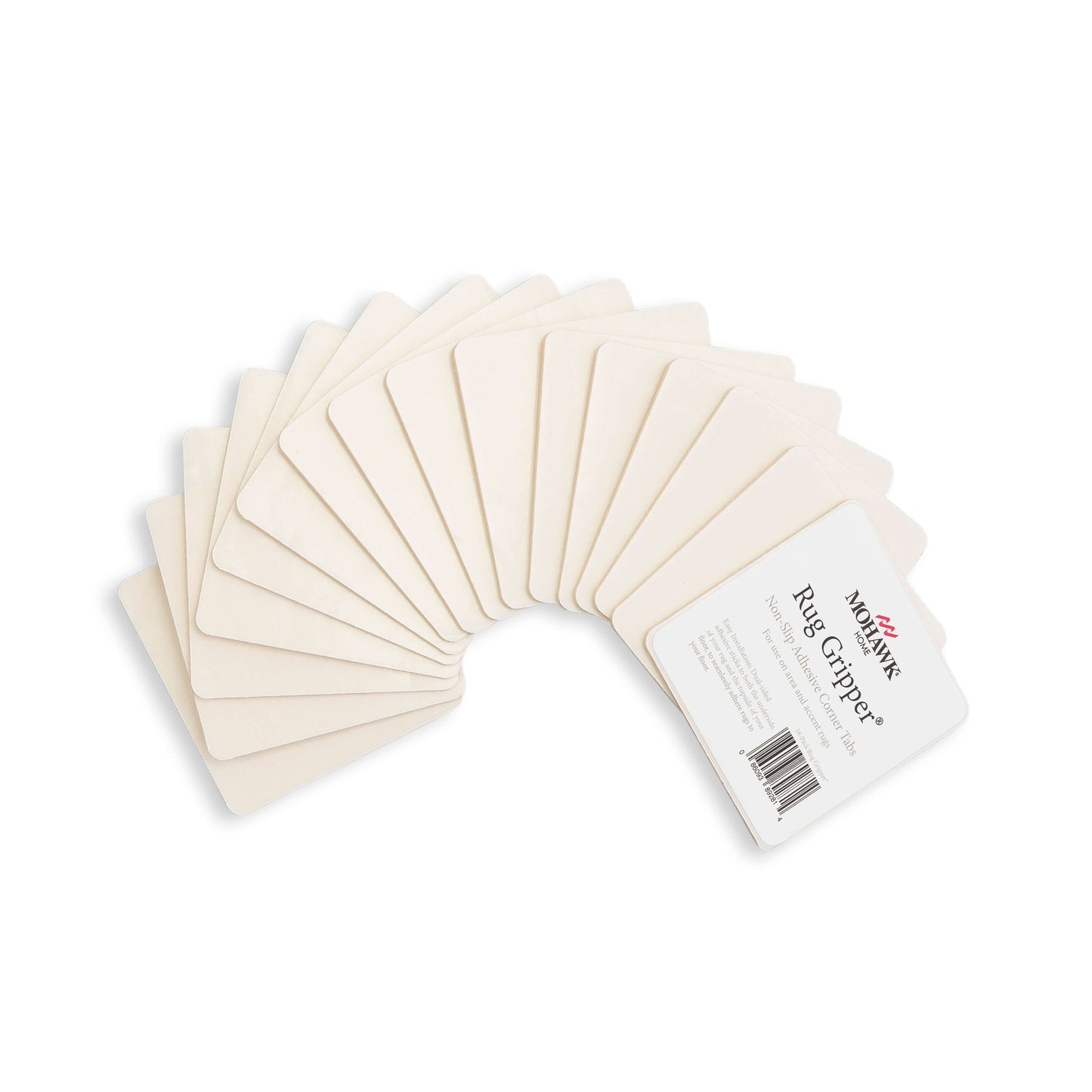 Mohawk Home Gripper Tab Pack for Area Rugs - White