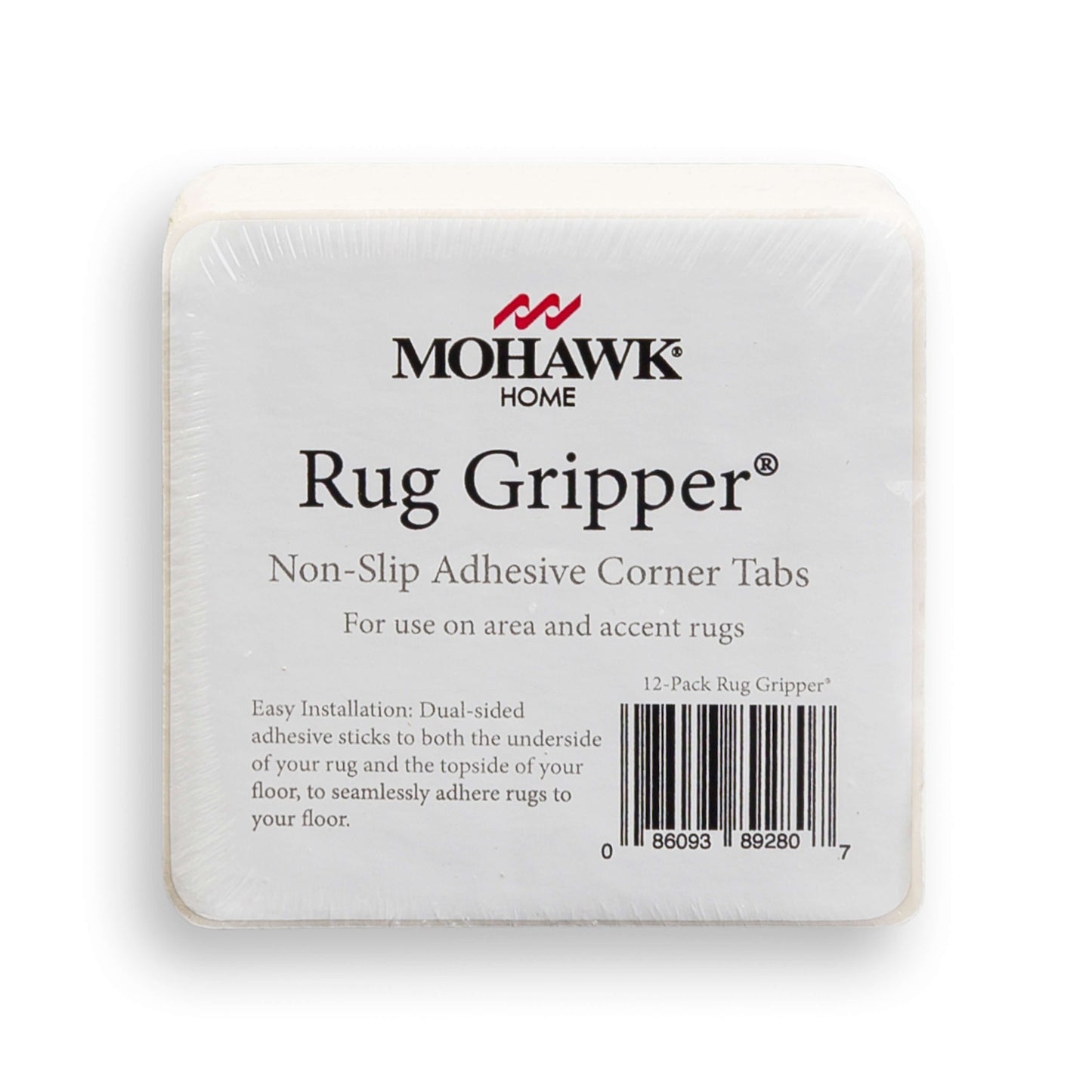 Mohawk Home Gripper Tab Pack for Area Rugs - White