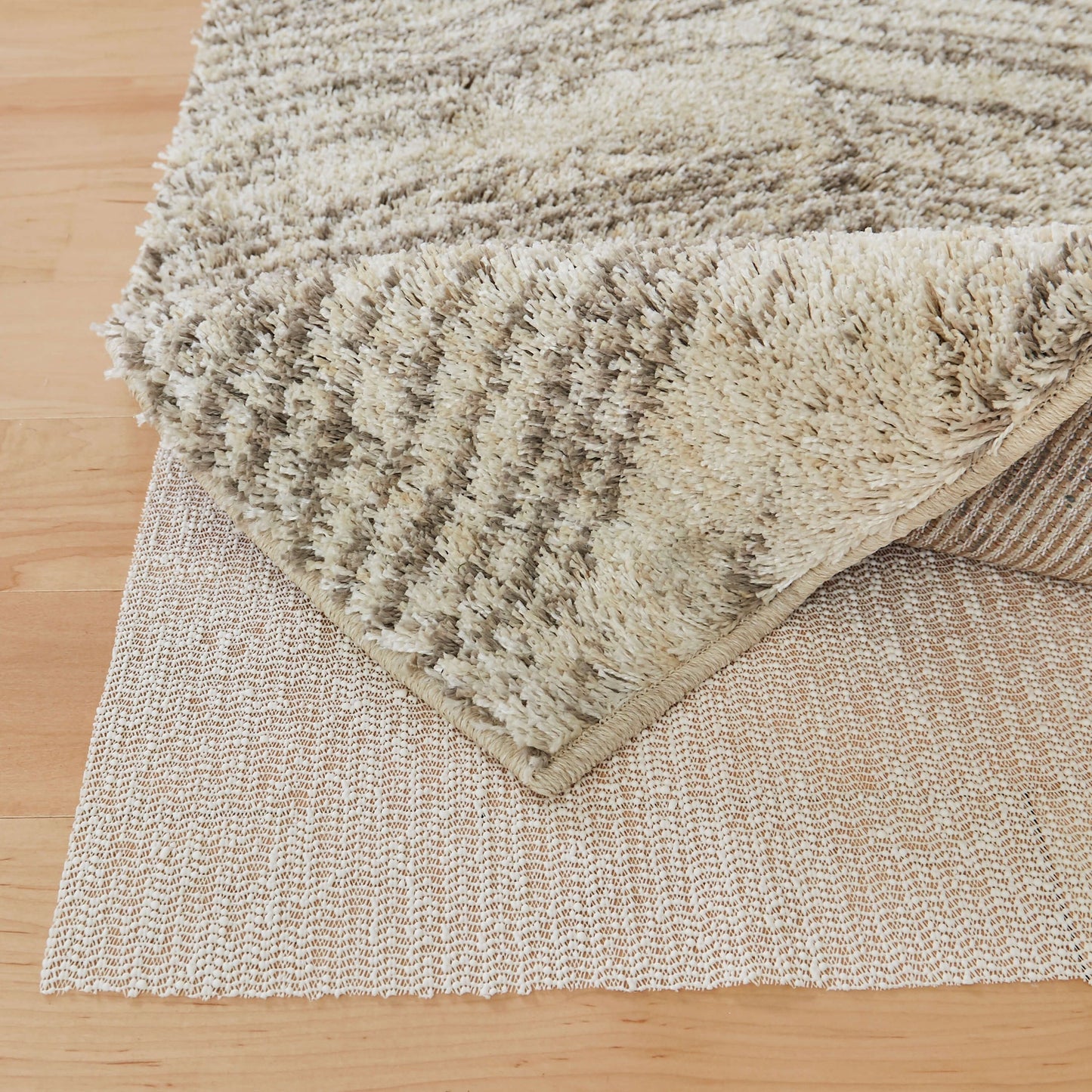 Mohawk Home Rug Pad Gripper Non Slip Grip Anti Skid Under Rug Liner - Beige