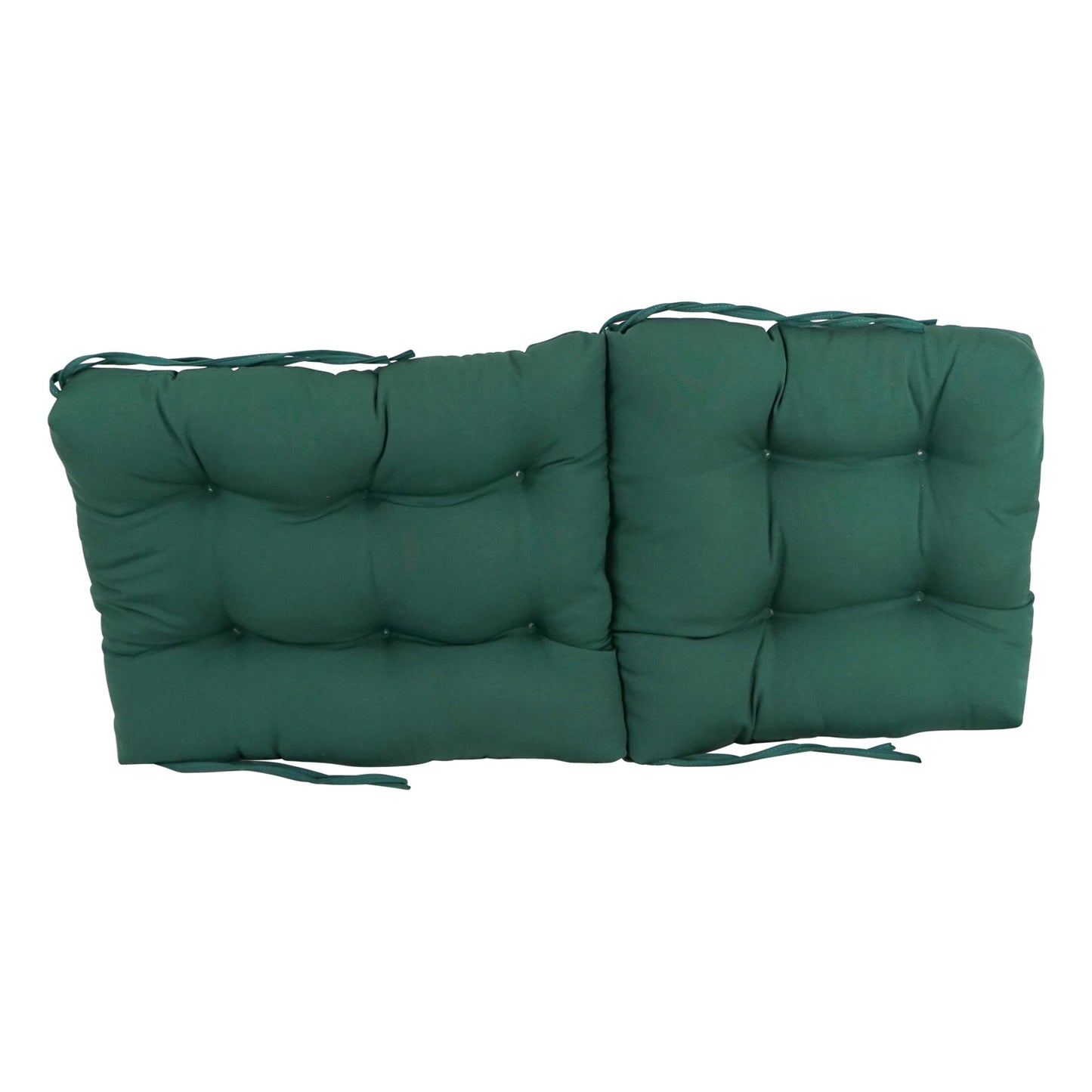 Multi-Section Tufted Twill Seat/Back Chair Cushion (Multiple Sizes)
