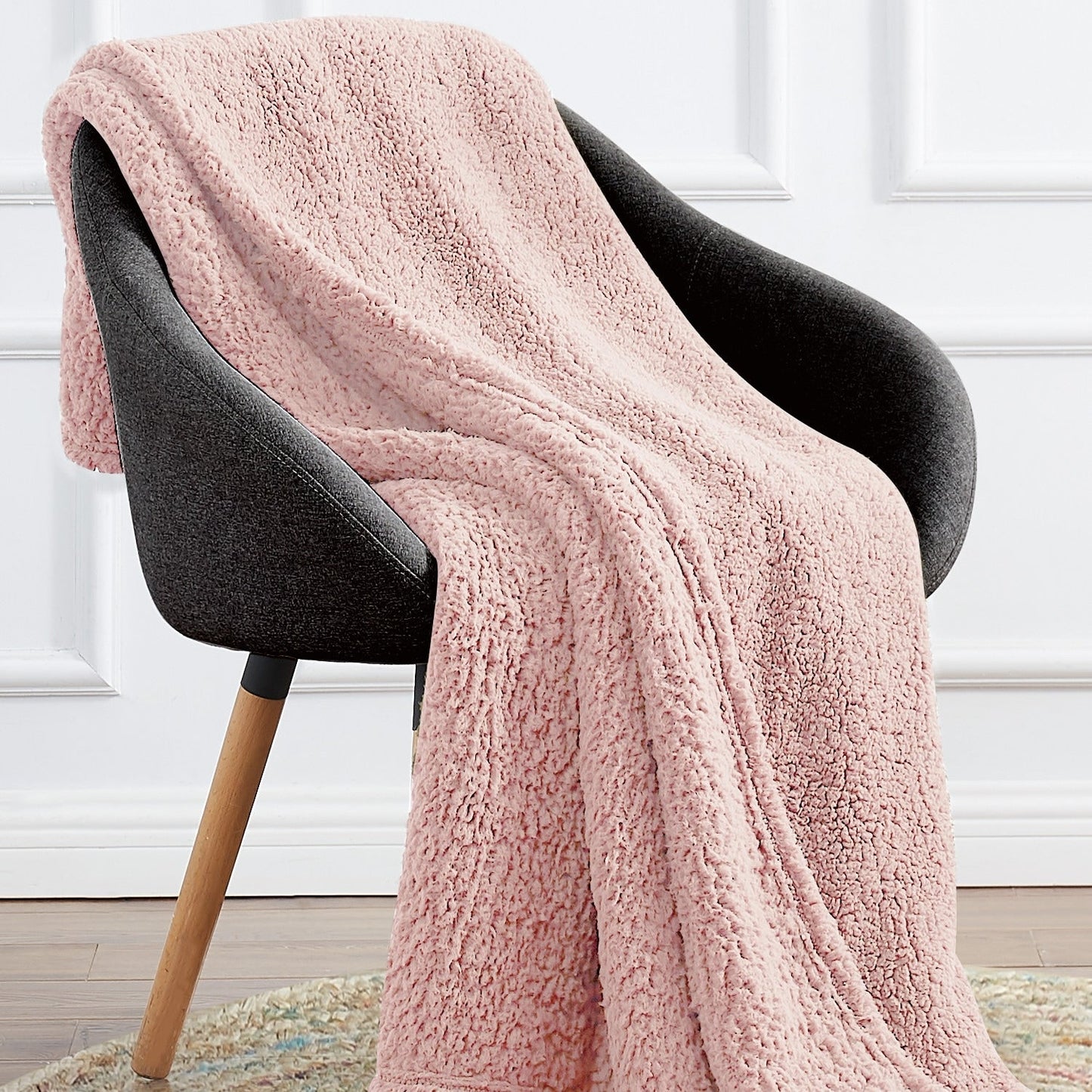 My World Cloud Sherpa Blanket