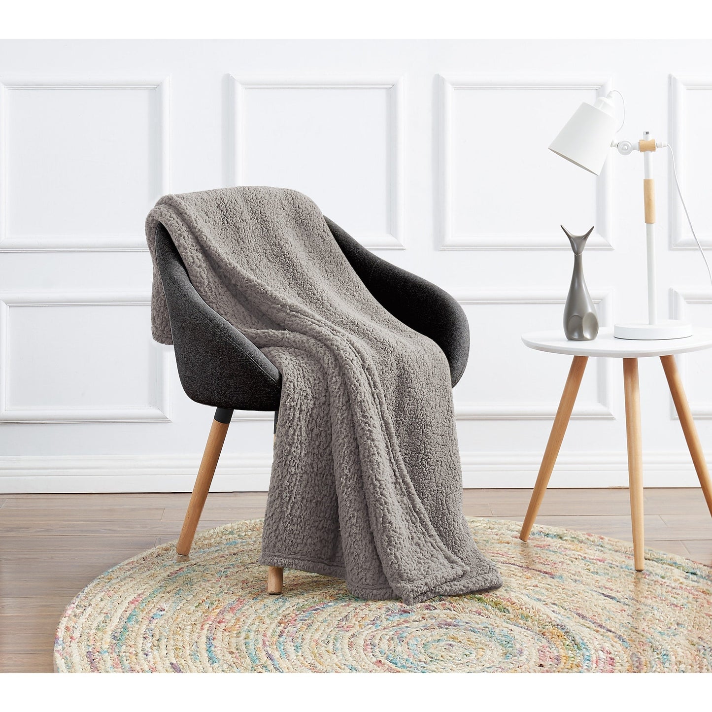 My World Cloud Sherpa Blanket