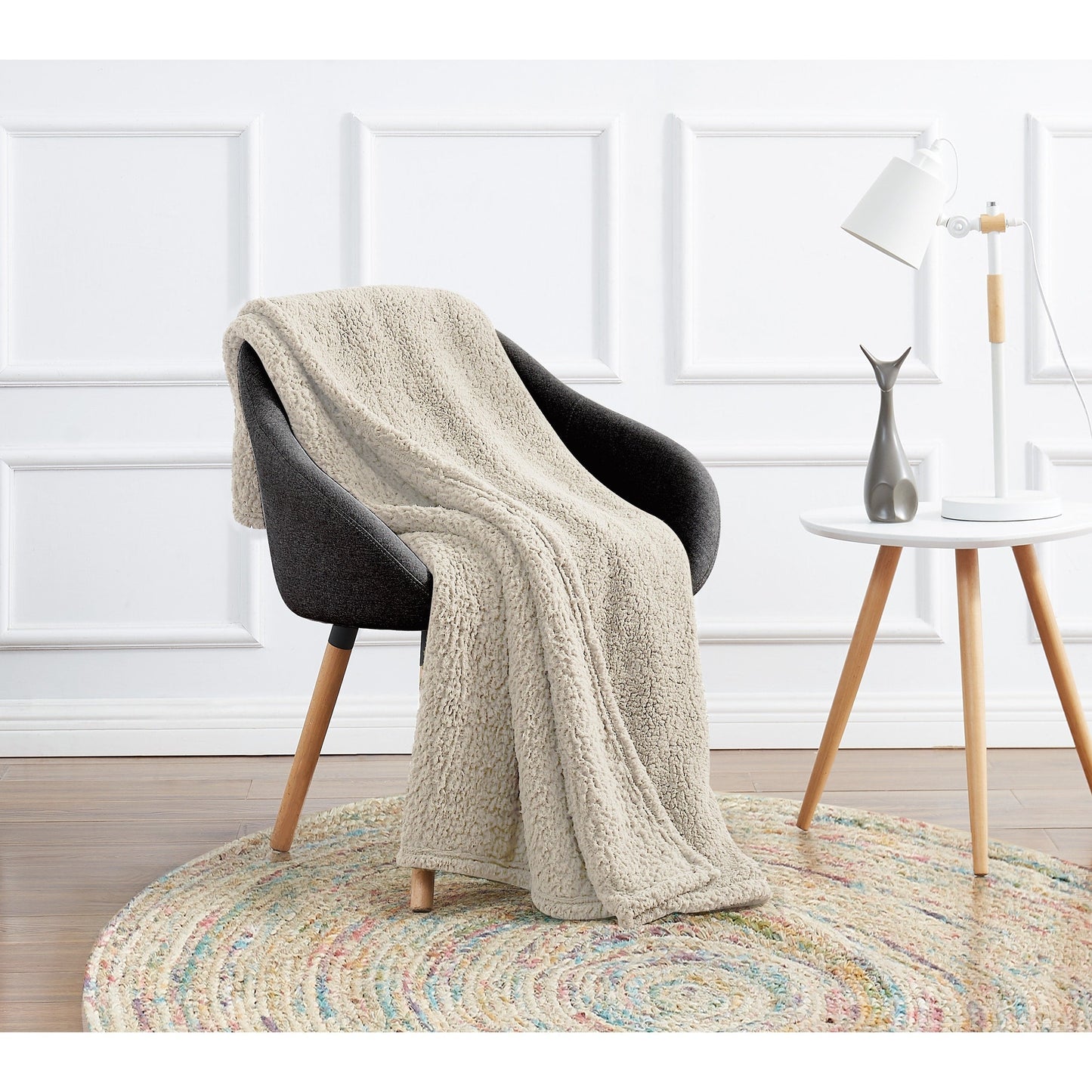 My World Cloud Sherpa Blanket