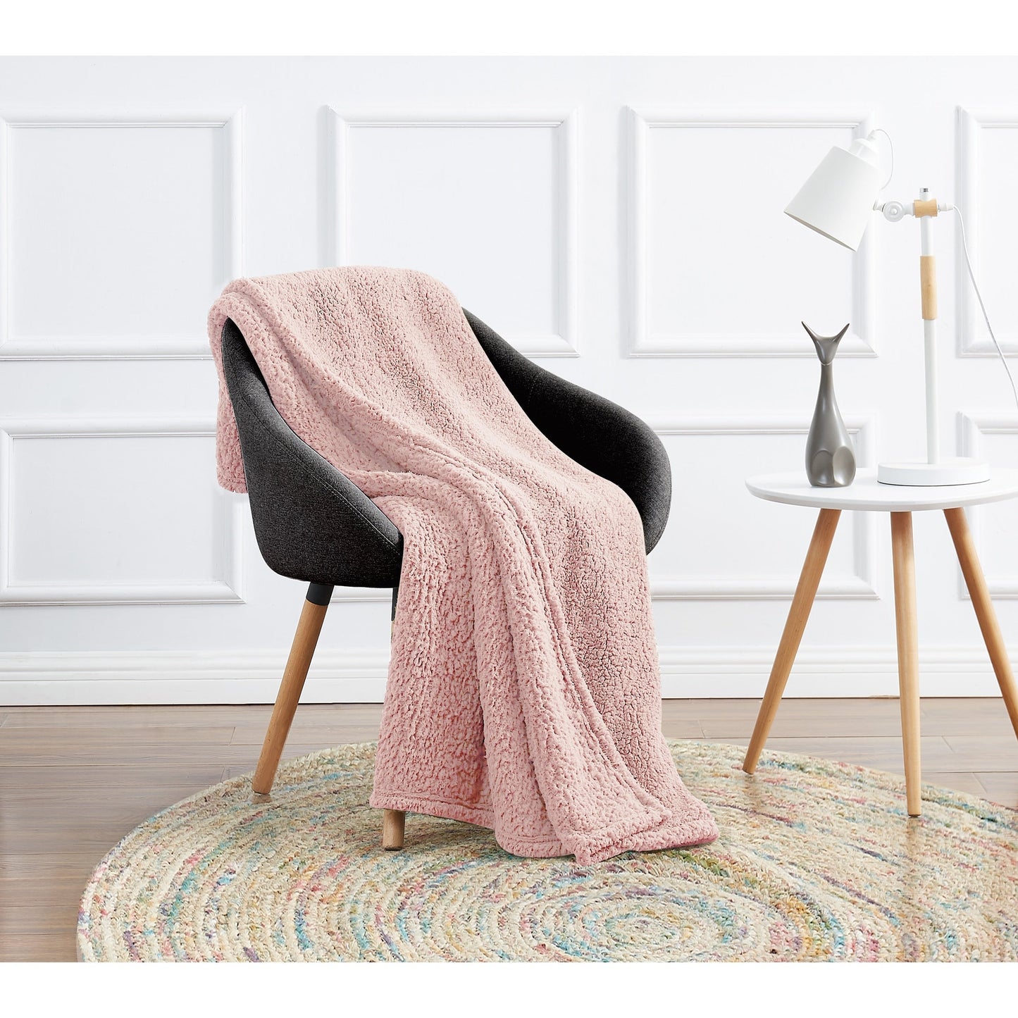 My World Cloud Sherpa Blanket