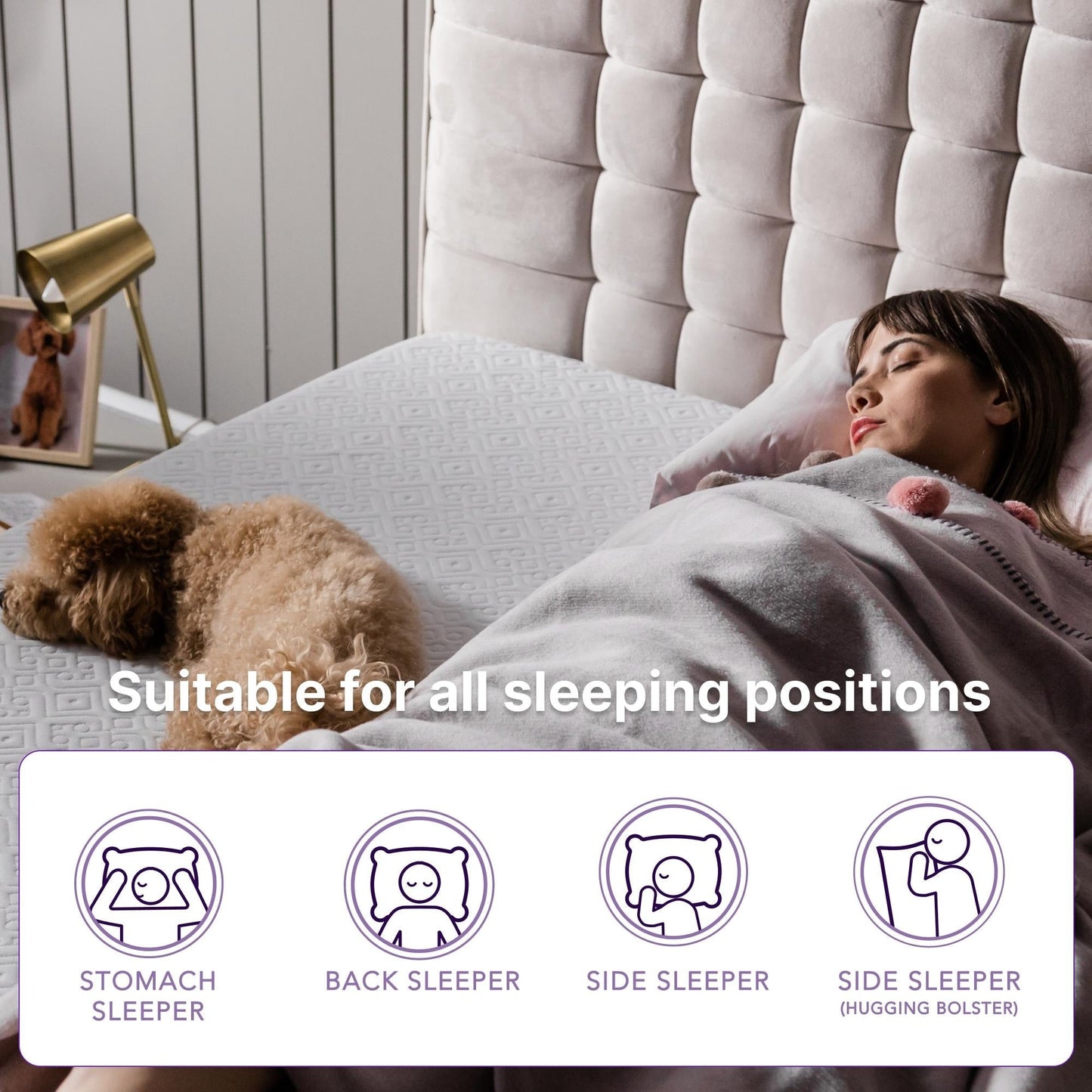NapQueen Elizabeth 10 Cooling Gel Memory Foam Mattress