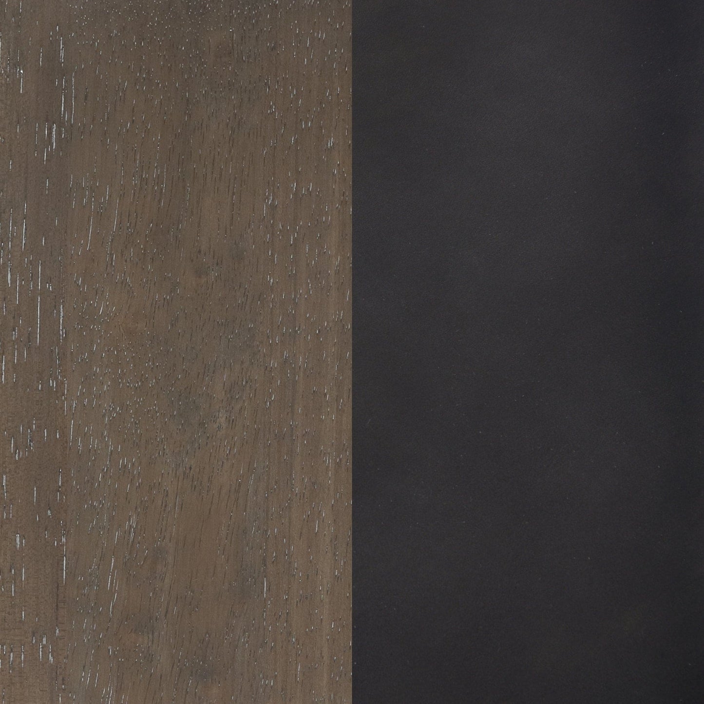 Nathan James Cohen Faux Leather Counter or Bar Height Stool, Solid Wood Frame with Footrest and Woven Leather Back