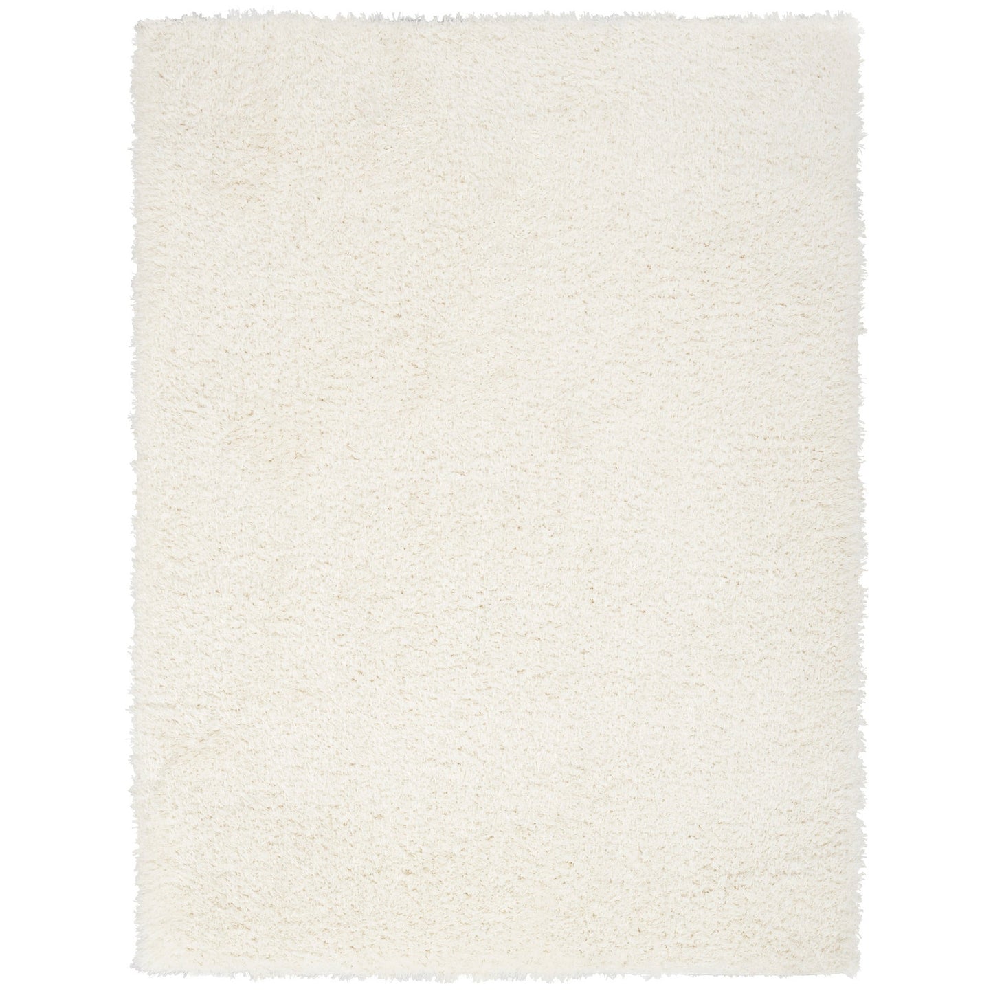 Nourison Lush Shag Contemporary Solid Shag Area Rug