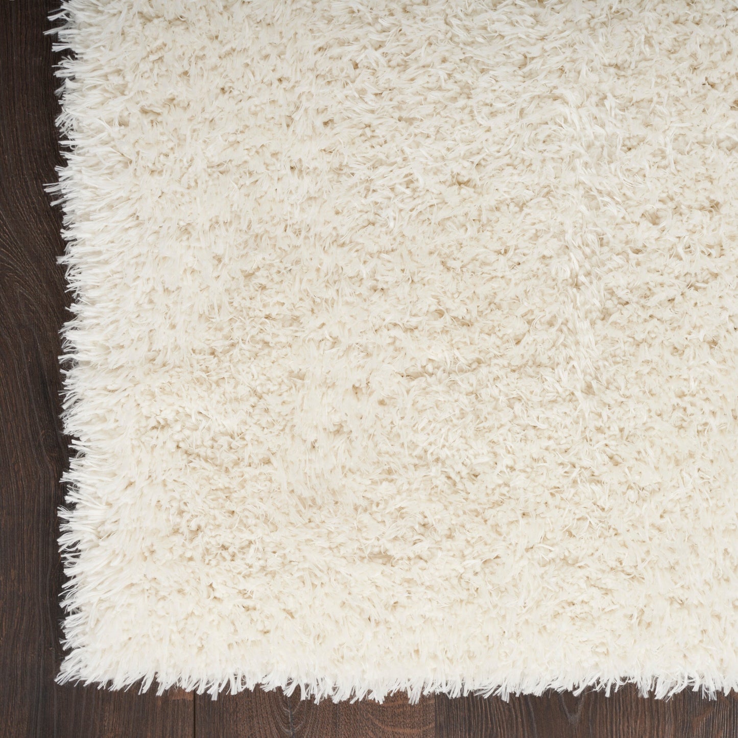 Nourison Lush Shag Contemporary Solid Shag Area Rug