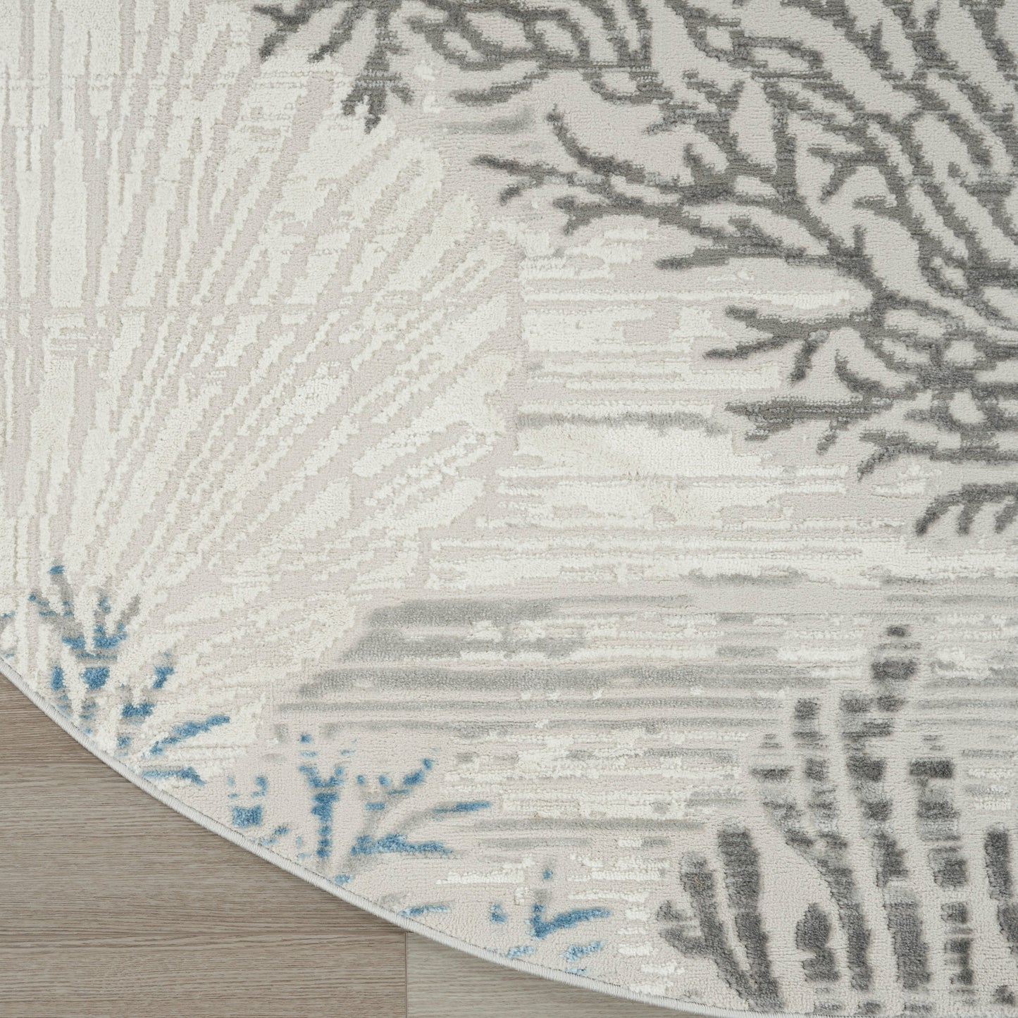 Nourison Pompeii Coastal Beach Shells and Coral Area Rug