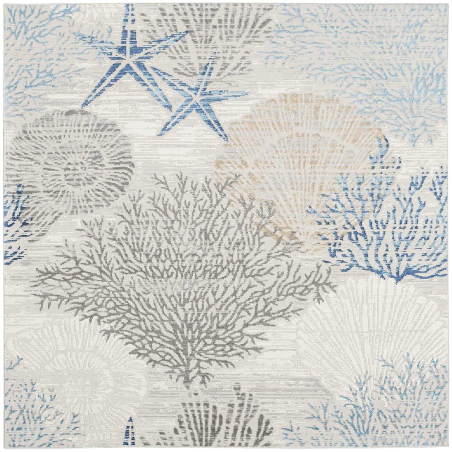 Nourison Seaside Indoor only Nature Area Rug
