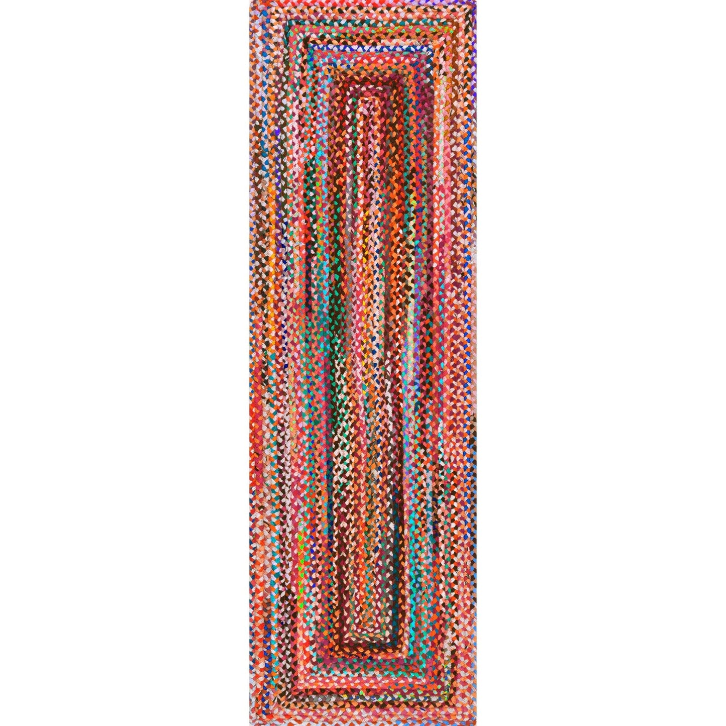 Nuloom Tammara Bohemian Hand Braided Area Rug