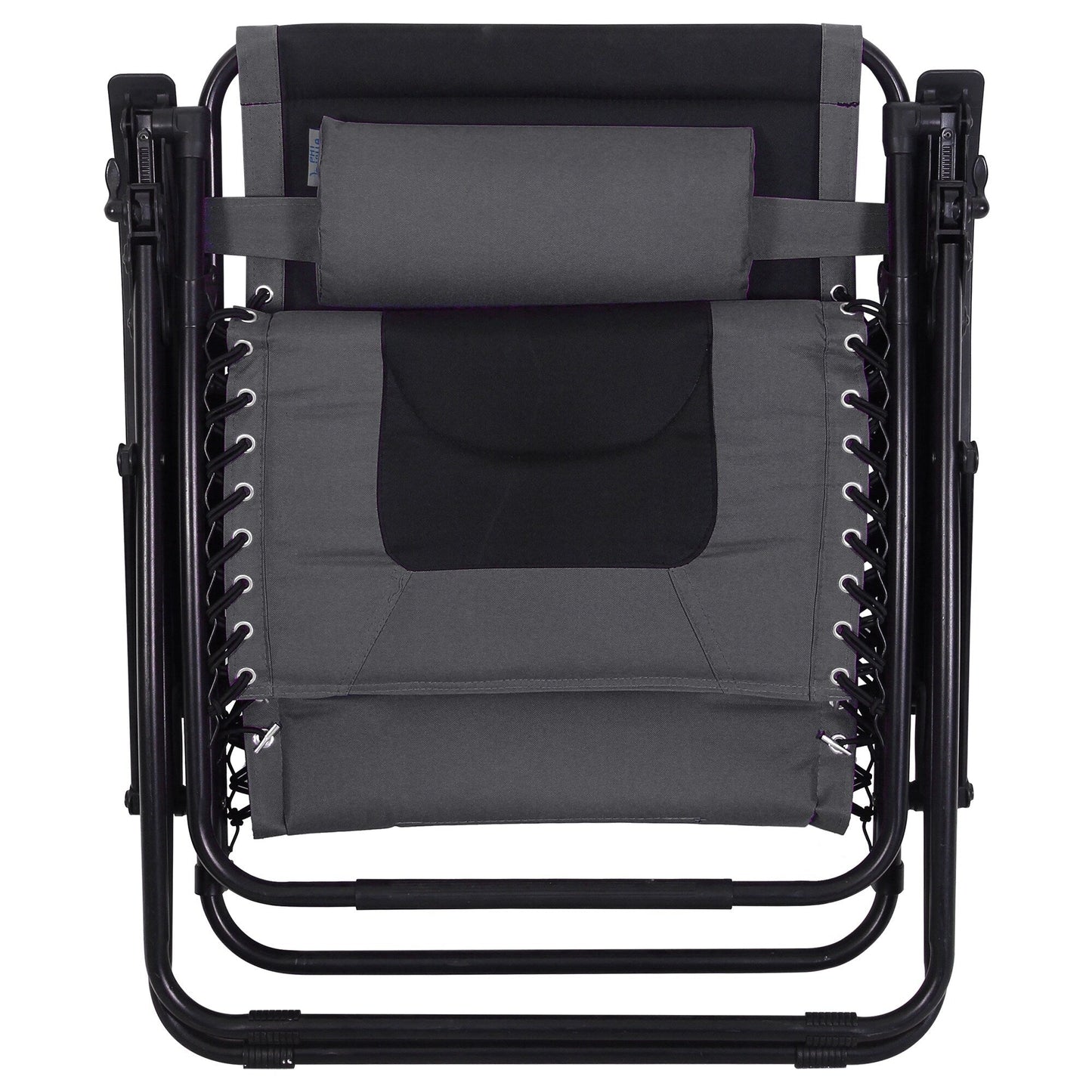 Oversize XL Padded Zero Gravity Lounge Chair Wider Armrest Adjustable Recliner with Cup Holder - N/A