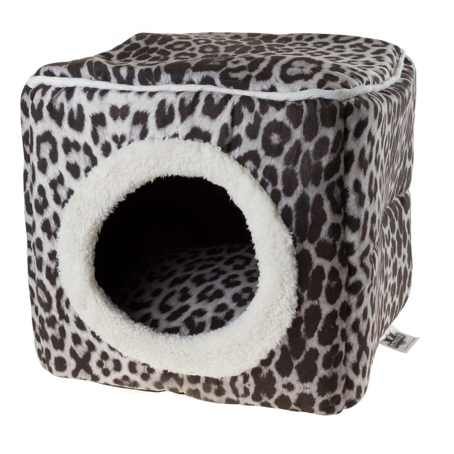 PETMAKER Cozy Cat Cave Enclosed Cube Indoor Pet Bed