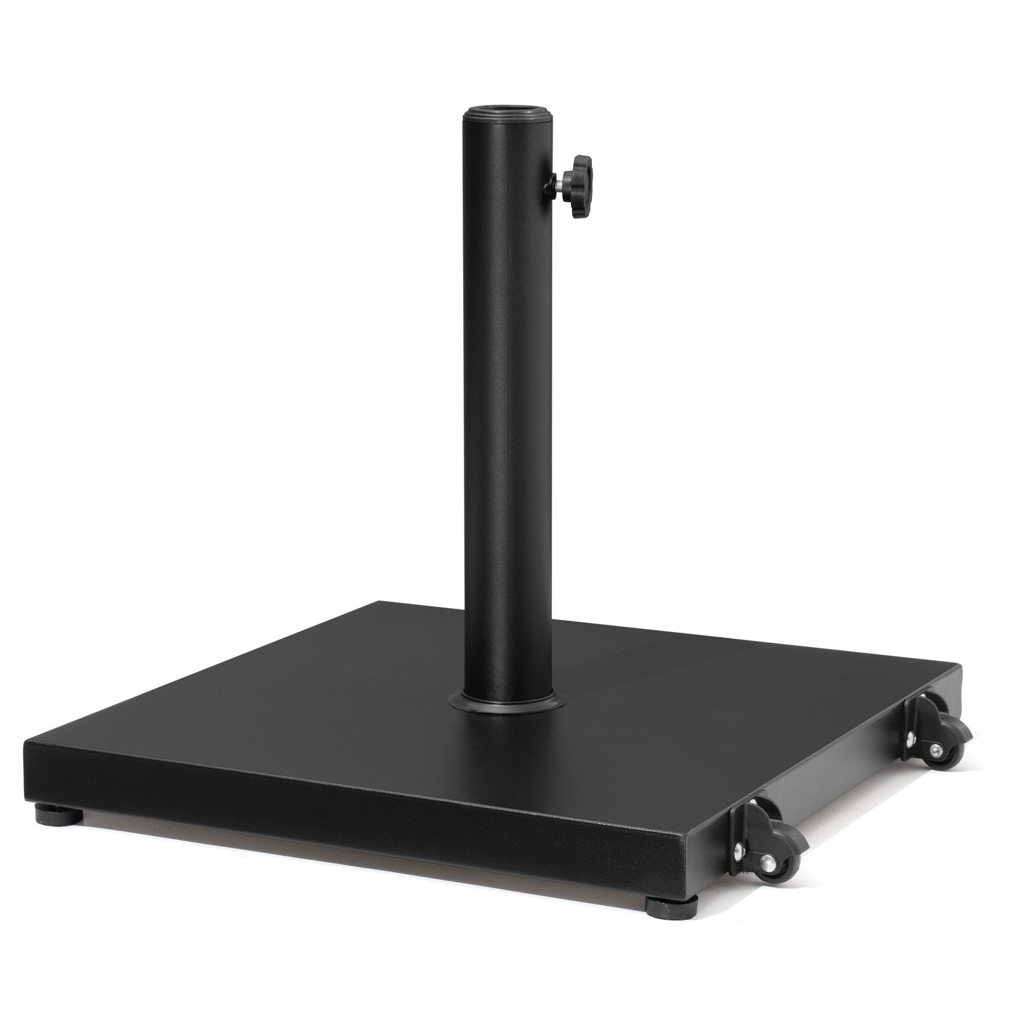 Patio Outdoor Market Umbrella Holder Base 40/55 Pound Square Stand for Pole Umbrella