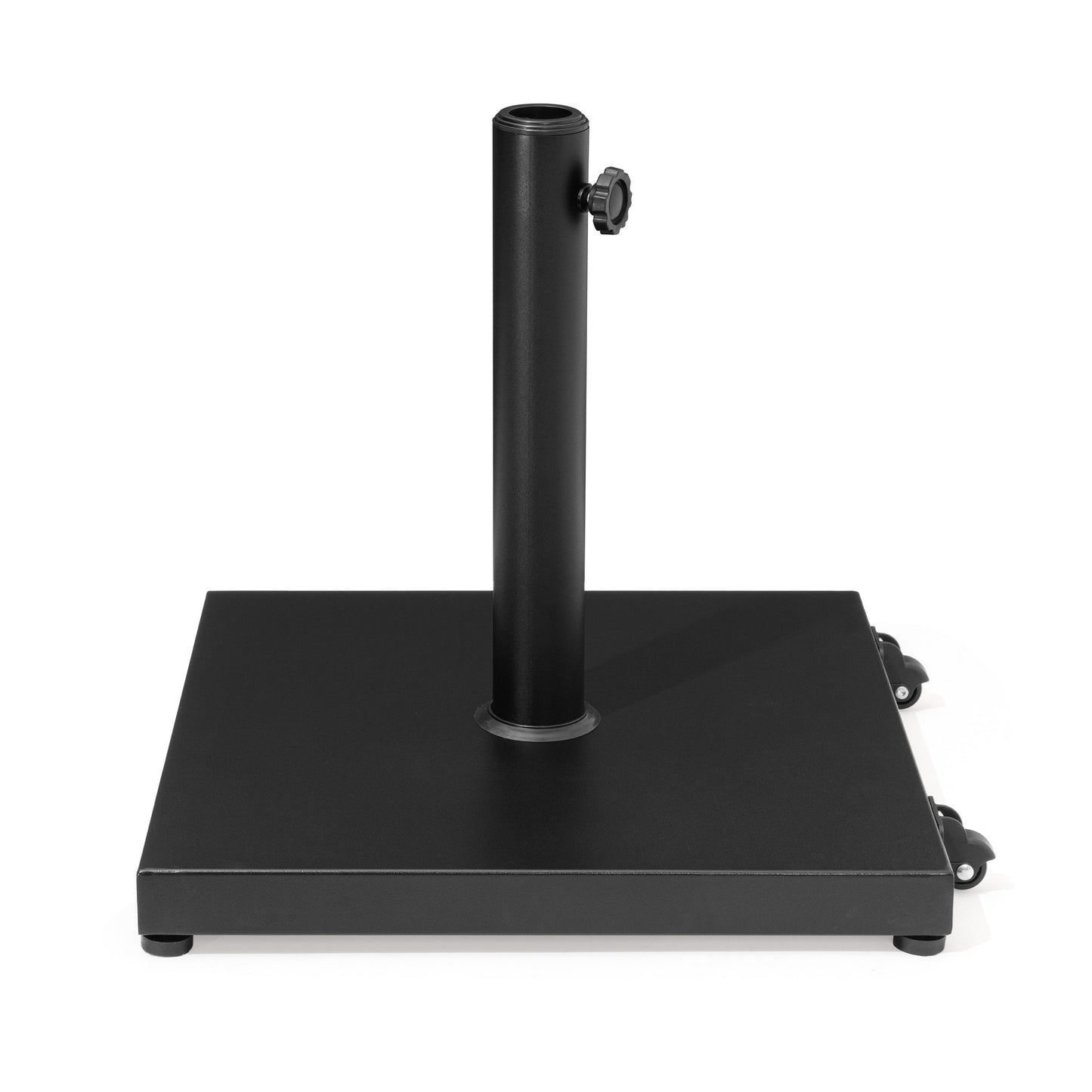 Patio Outdoor Market Umbrella Holder Base 40/55 Pound Square Stand for Pole Umbrella