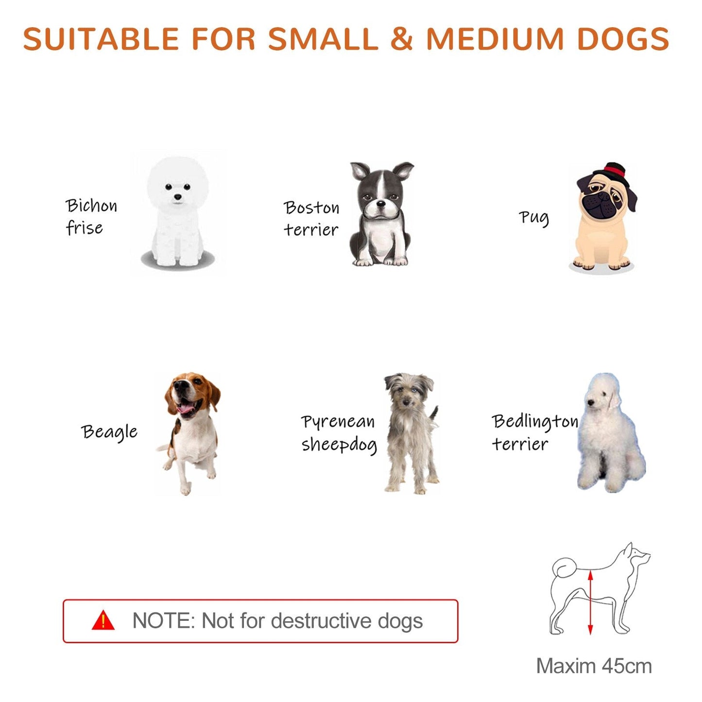 PawHut 72 Extra Wide Freestanding Pet Gate with Adjustable Length, Dog and Baby Small Gate for House, Doorway, Hallway, Grey