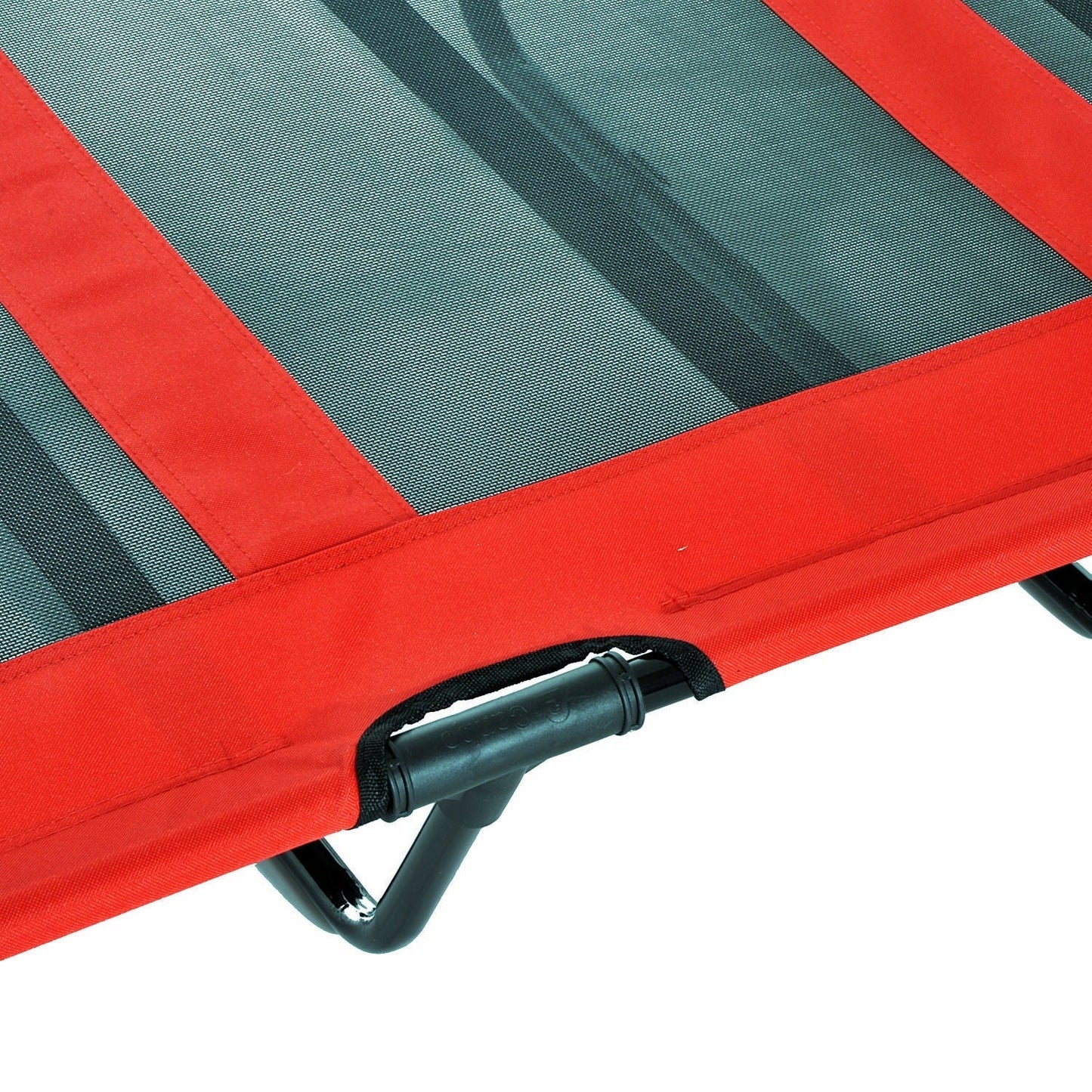 Pawhut Elevated Cooling Mesh Dog Bed Cot - 48 x 36.25 x 9
