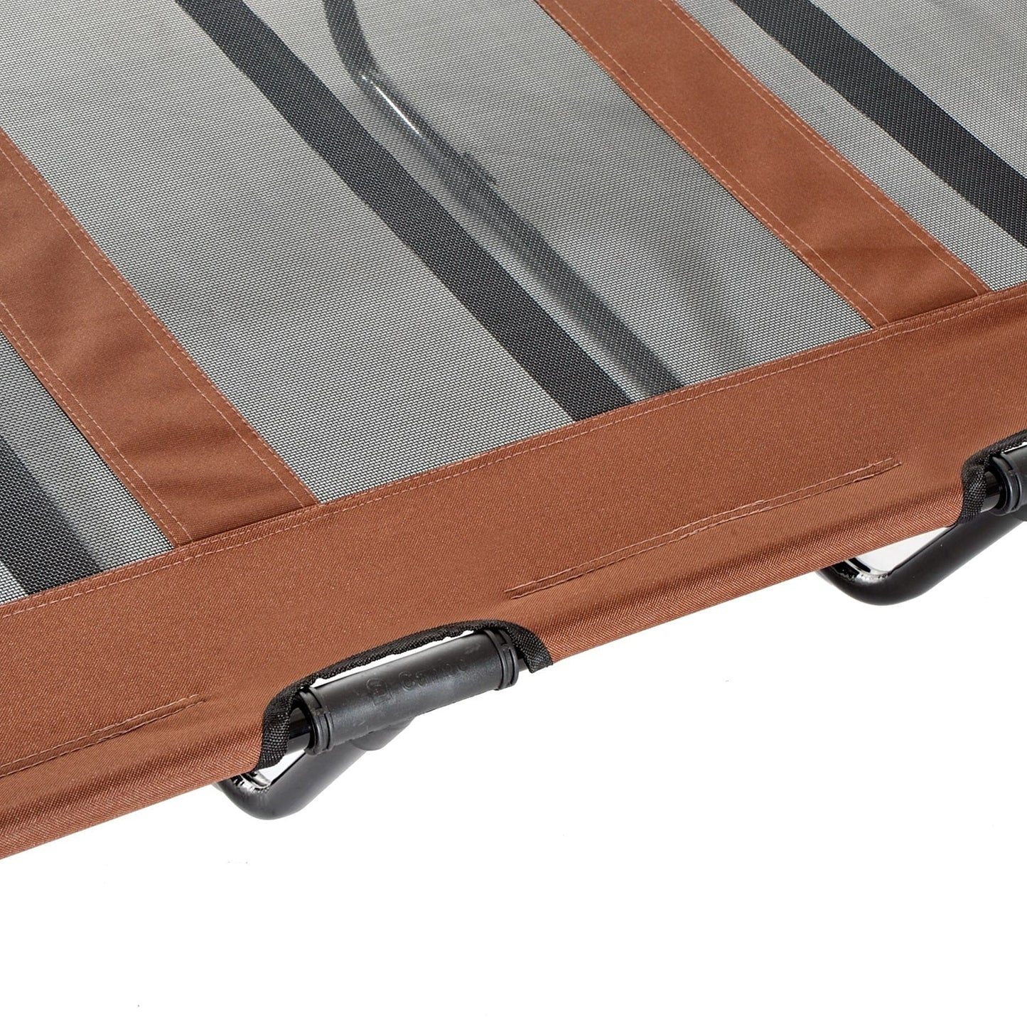 Pawhut Elevated Cooling Mesh Dog Bed Cot - 48 x 36.25 x 9