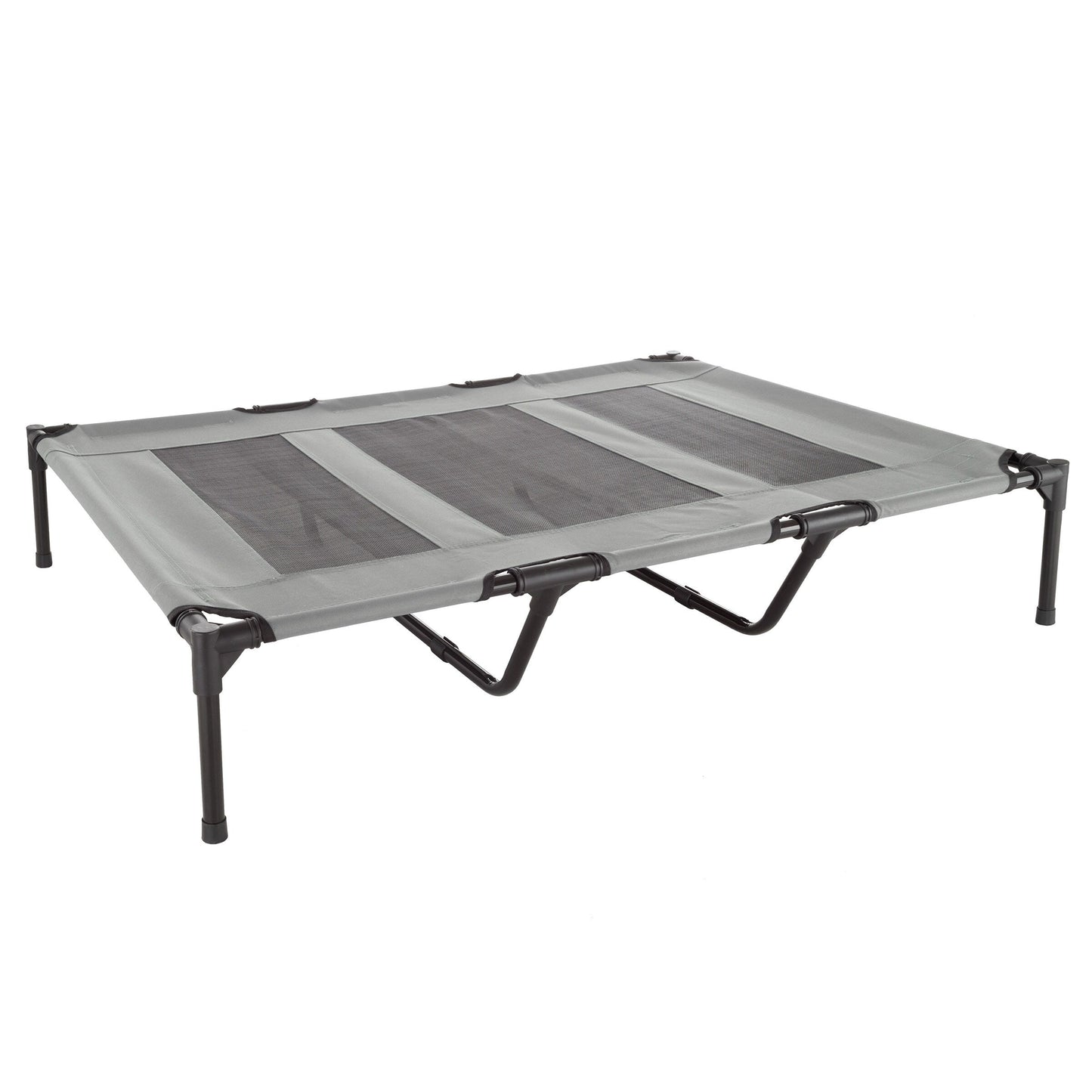 Petmaker Steel Frame Elevated Dog Bed with Non-Slip Feet - Indoor/Outdoor Puppy Cot for Pets