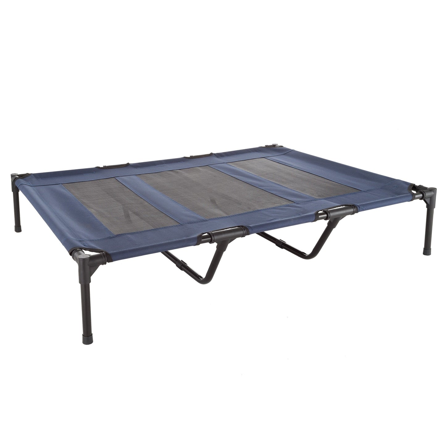 Petmaker Steel Frame Elevated Dog Bed with Non-Slip Feet - Indoor/Outdoor Puppy Cot for Pets