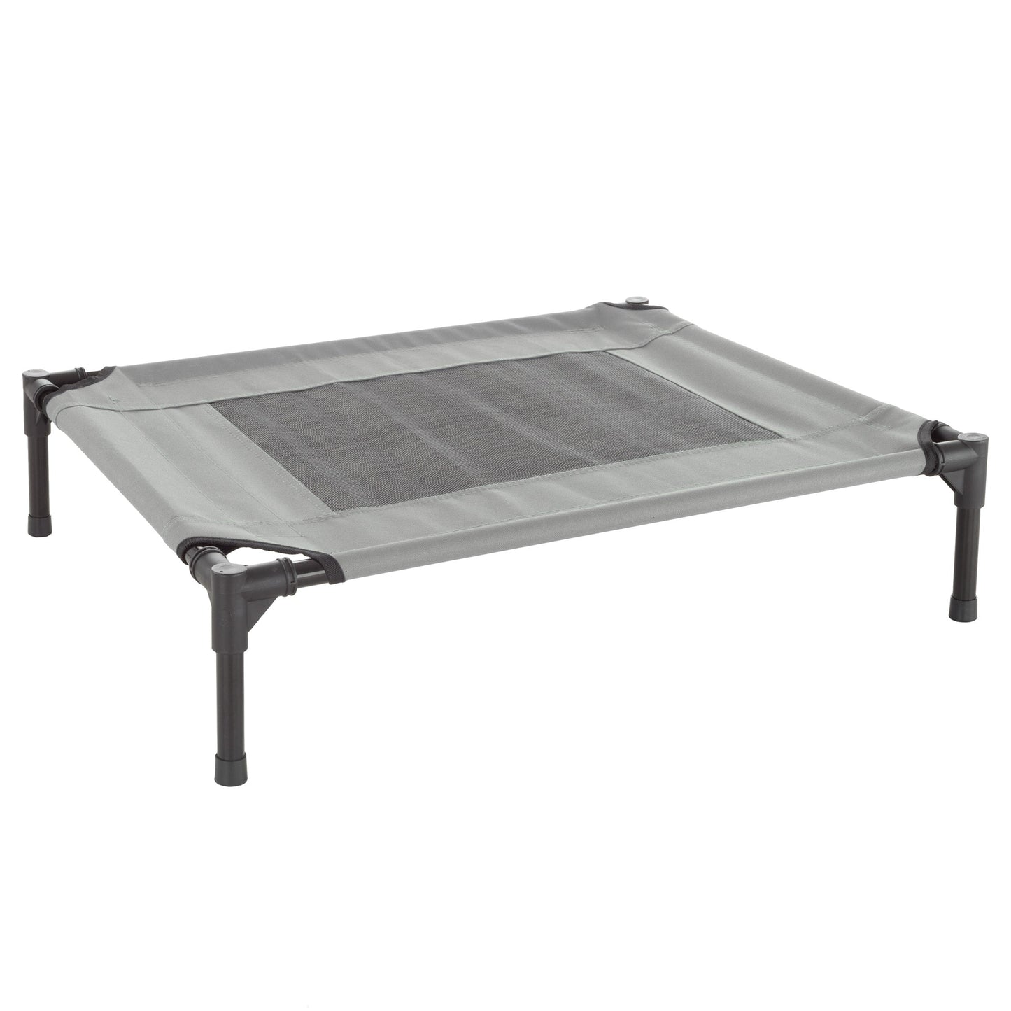 Petmaker Steel Frame Elevated Dog Bed with Non-Slip Feet - Indoor/Outdoor Puppy Cot for Pets