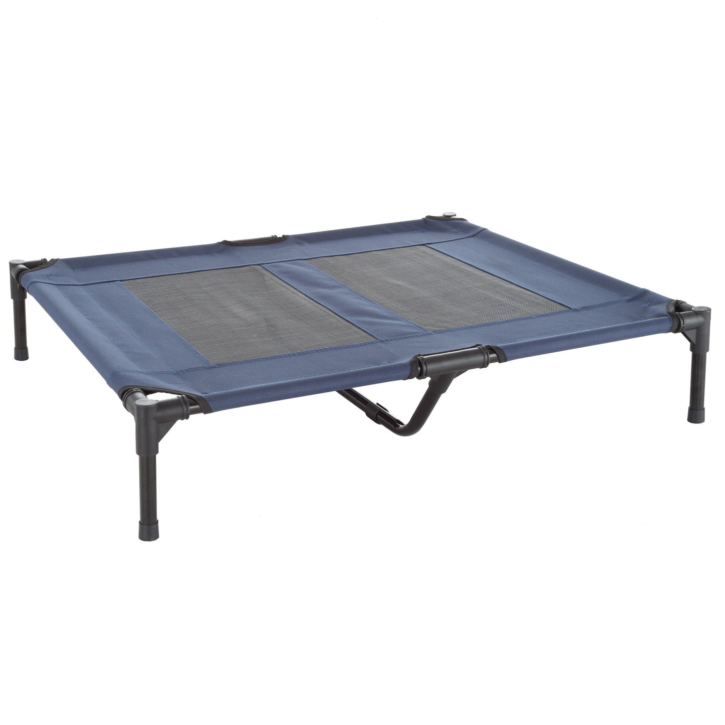 Petmaker Steel Frame Elevated Dog Bed with Non-Slip Feet - Indoor/Outdoor Puppy Cot for Pets