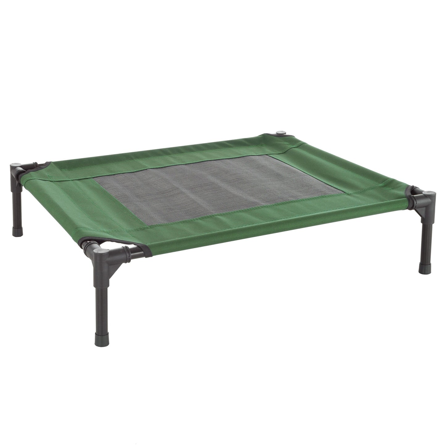 Petmaker Steel Frame Elevated Dog Bed with Non-Slip Feet - Indoor/Outdoor Puppy Cot for Pets