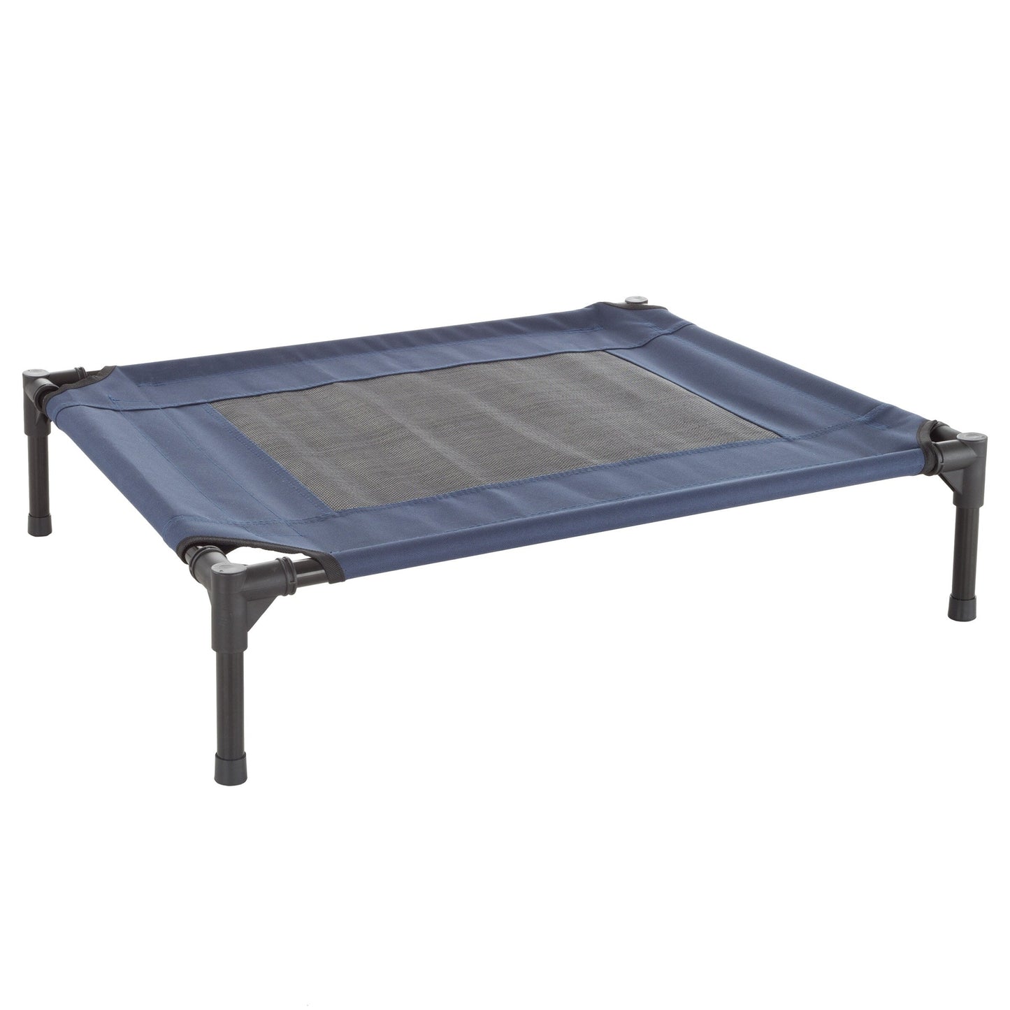 Petmaker Steel Frame Elevated Dog Bed with Non-Slip Feet - Indoor/Outdoor Puppy Cot for Pets