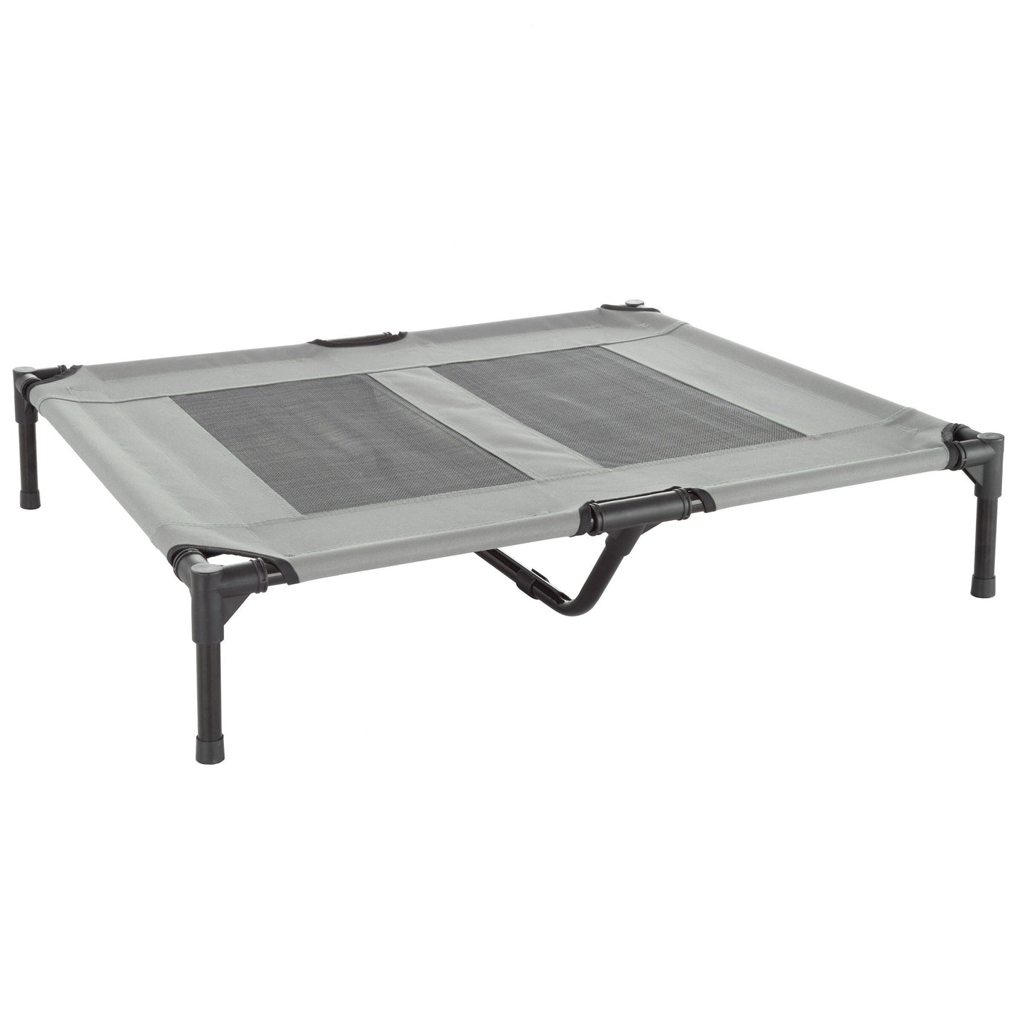Petmaker Steel Frame Elevated Dog Bed with Non-Slip Feet - Indoor/Outdoor Puppy Cot for Pets