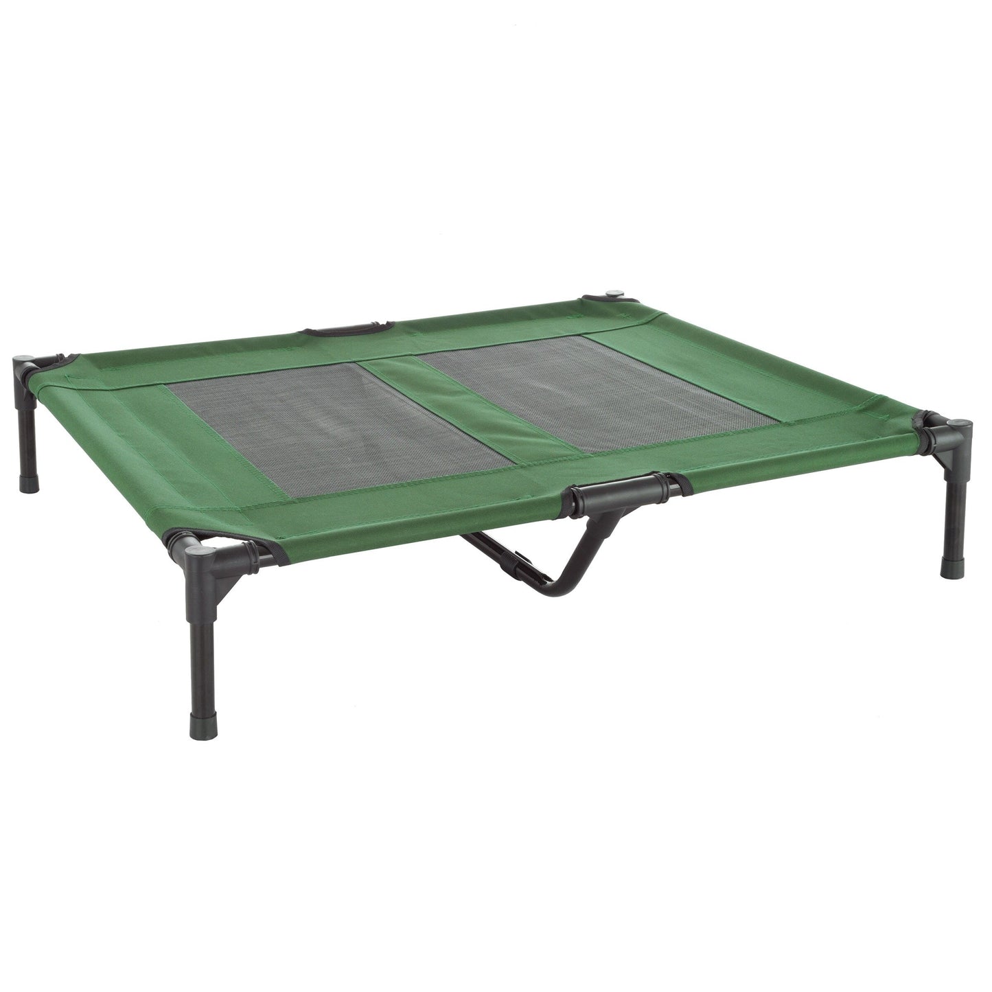 Petmaker Steel Frame Elevated Dog Bed with Non-Slip Feet - Indoor/Outdoor Puppy Cot for Pets