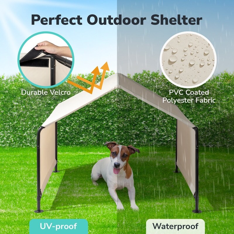 Pet Tent Pet Awning Waterproof UV Protection - N/A