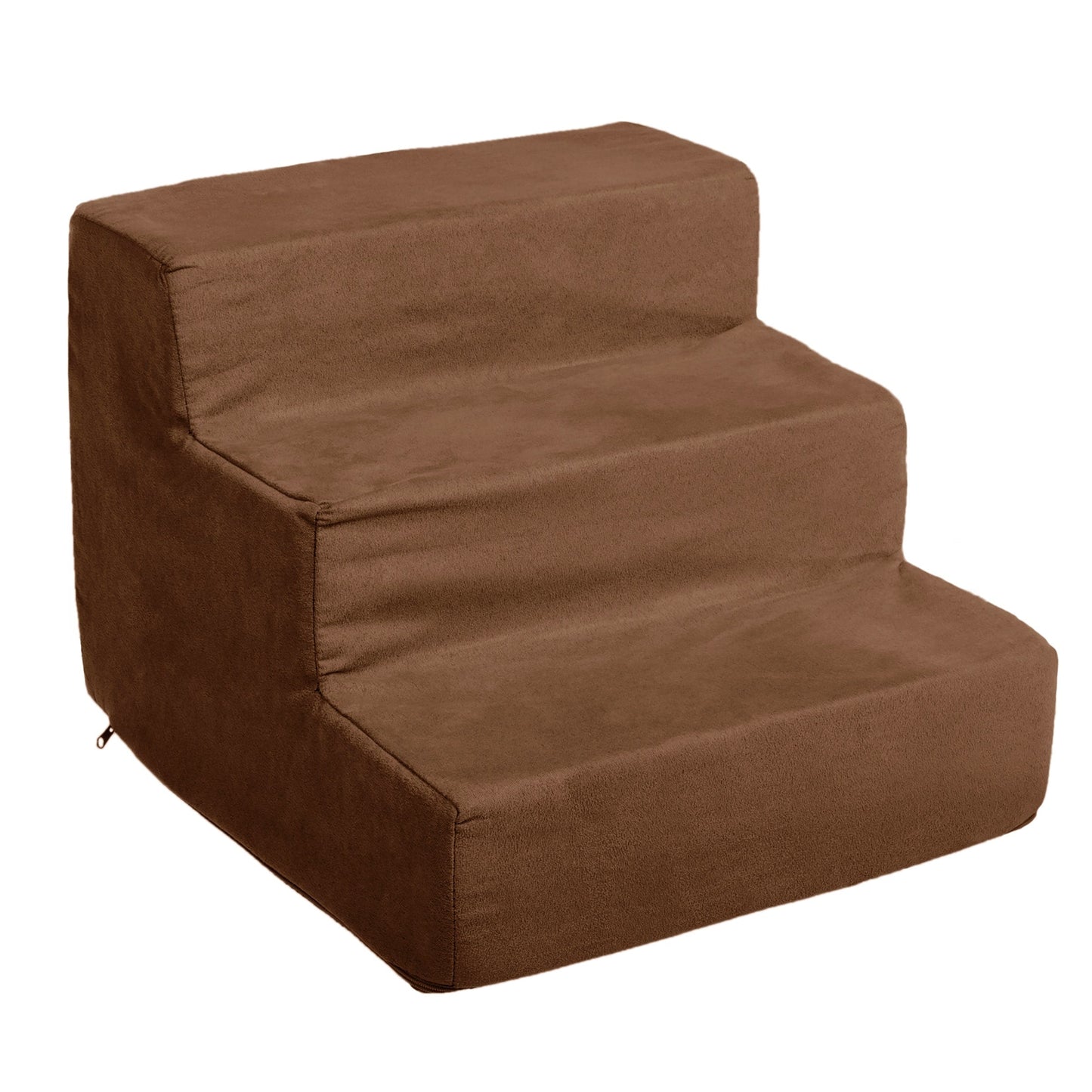 Petmaker 3-Step Pet Stairs with Removable Zippered Microfiber Cover