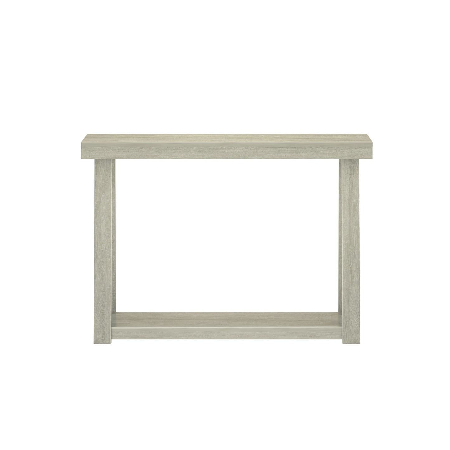 Plank and Beam Classic Console Table with Shelf - 46