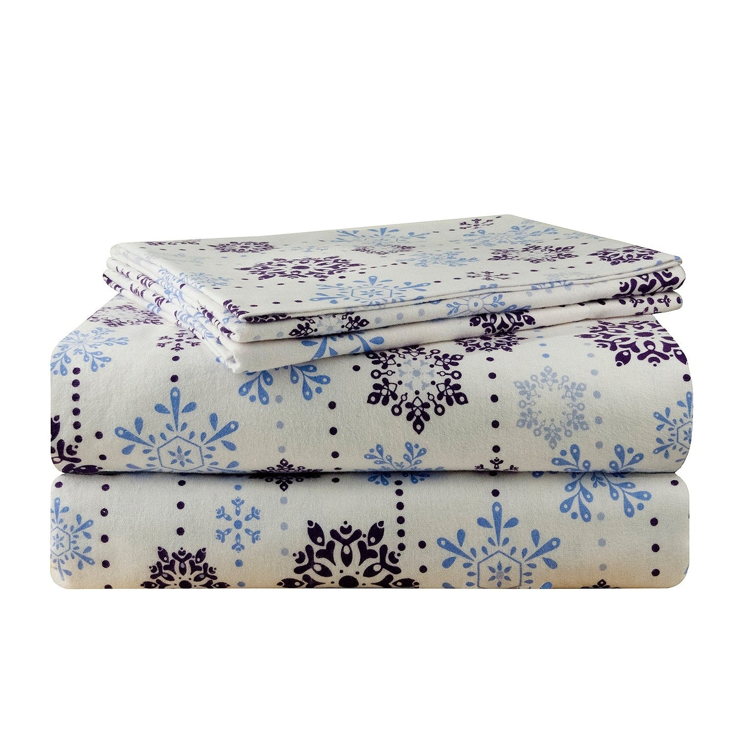 Pointehaven 200 GSM Superior Heavyweight Flannel Cotton Deep Pocket Bed Sheet Set