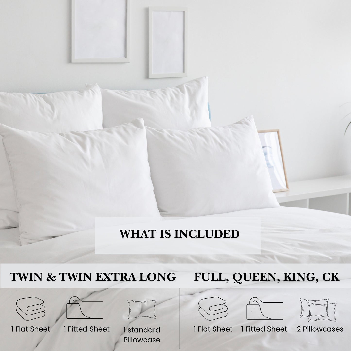 Pointehaven 200 GSM Superior Heavyweight Flannel Cotton Deep Pocket Bed Sheet Set