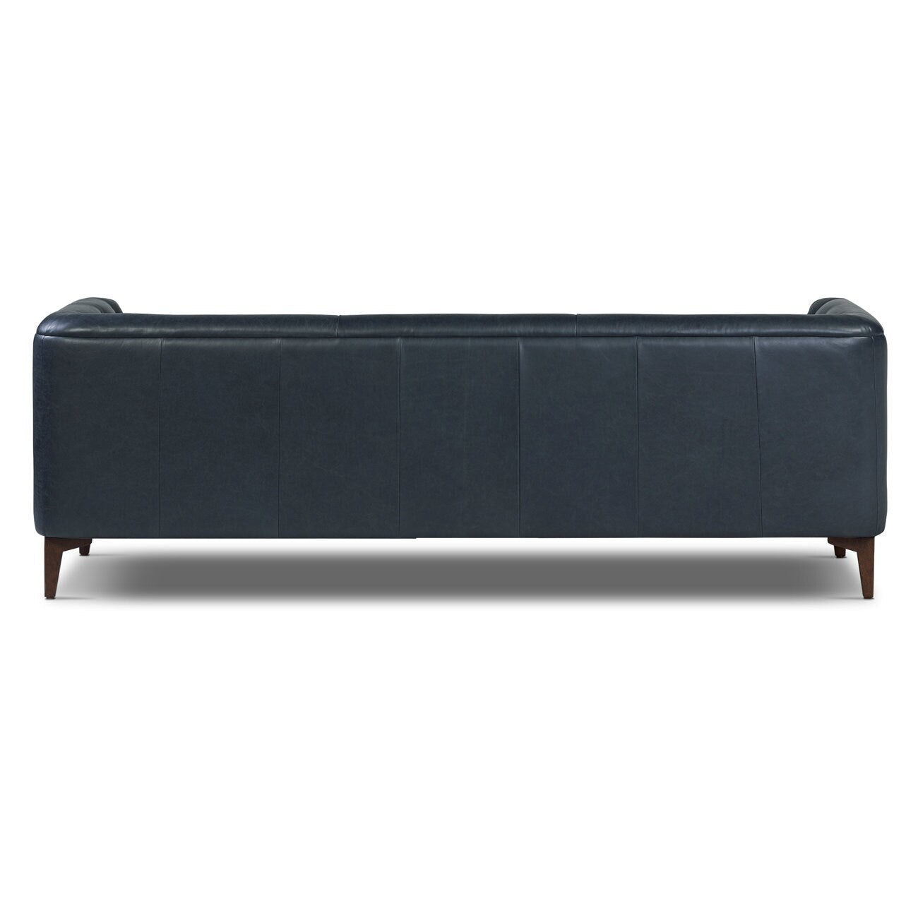 Canapé Poly & Bark Essex 89 - Cuir italien véritable pleine fleur
