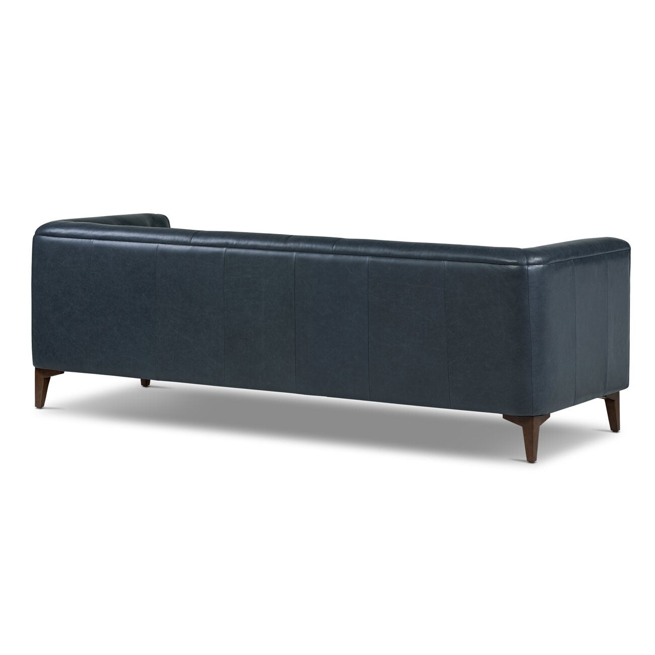 Canapé Poly & Bark Essex 89 - Cuir italien véritable pleine fleur