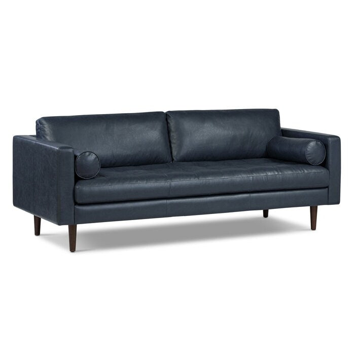 Canapé Napa 88,5 en Poly & Bark - Cuir italien véritable